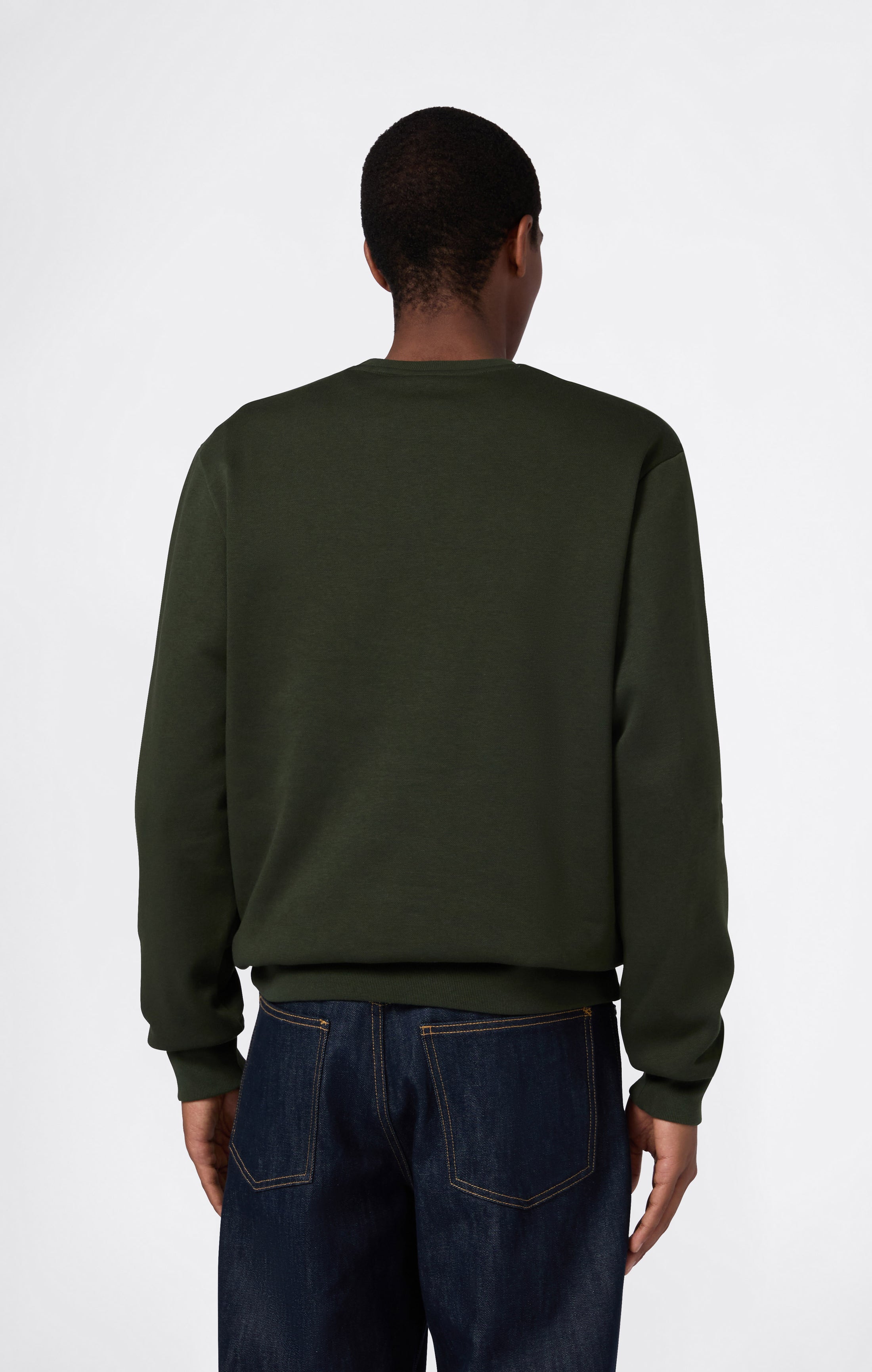 Sweat Col Rond pour Homme avec Graphismes et intérieur gratté