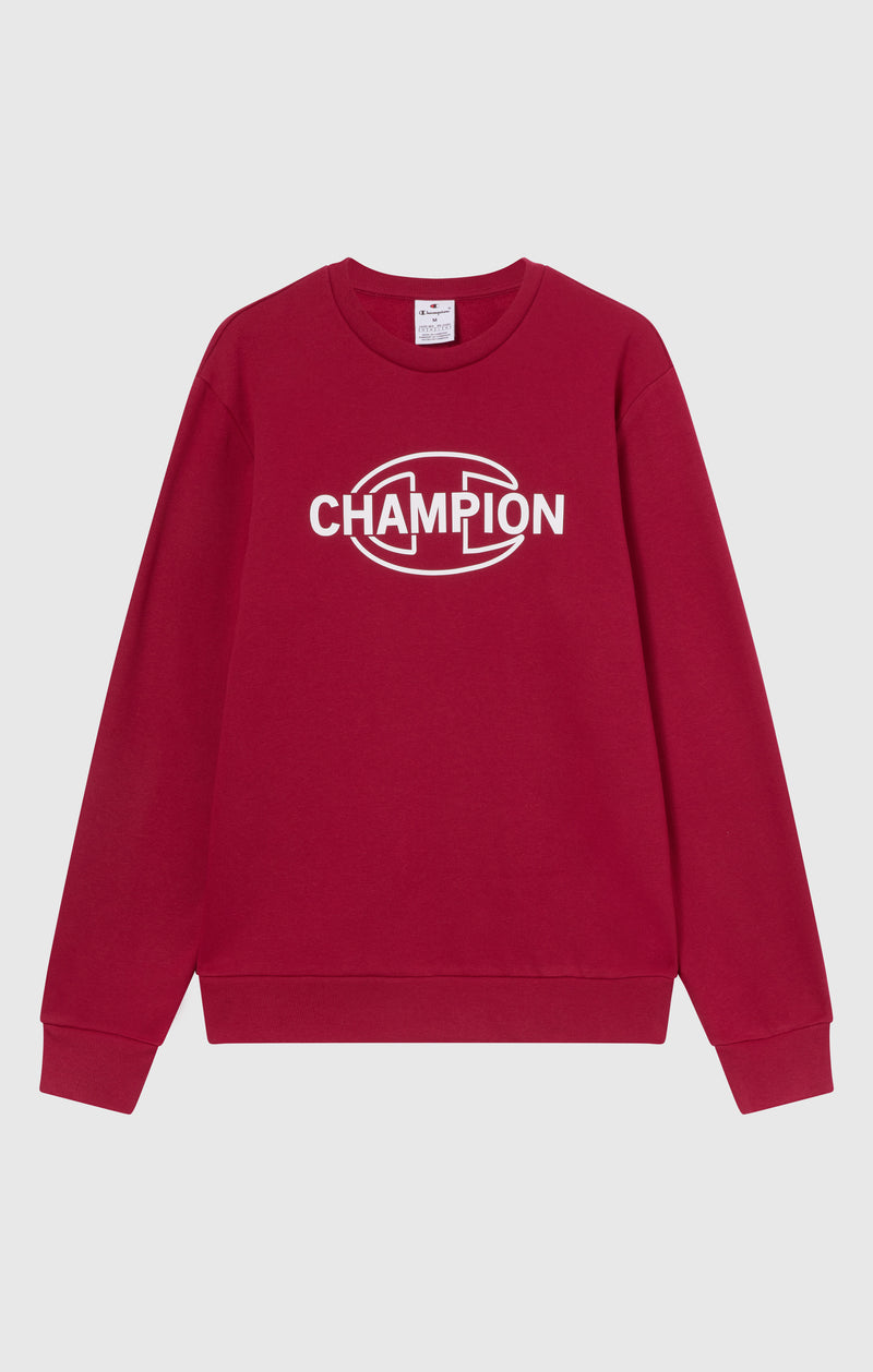 Sweat Col Rond pour Homme avec Graphismes et intérieur gratté