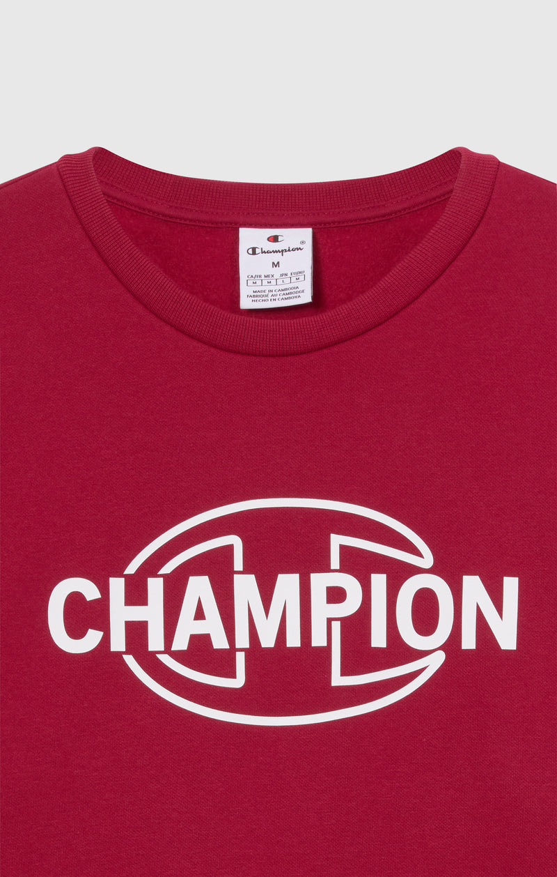 Sweat Col Rond pour Homme avec Graphismes et intérieur gratté