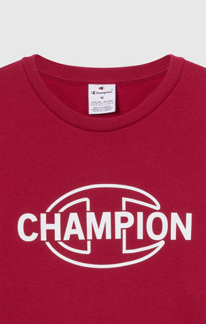 Sweat Col Rond pour Homme avec Graphismes et intérieur gratté