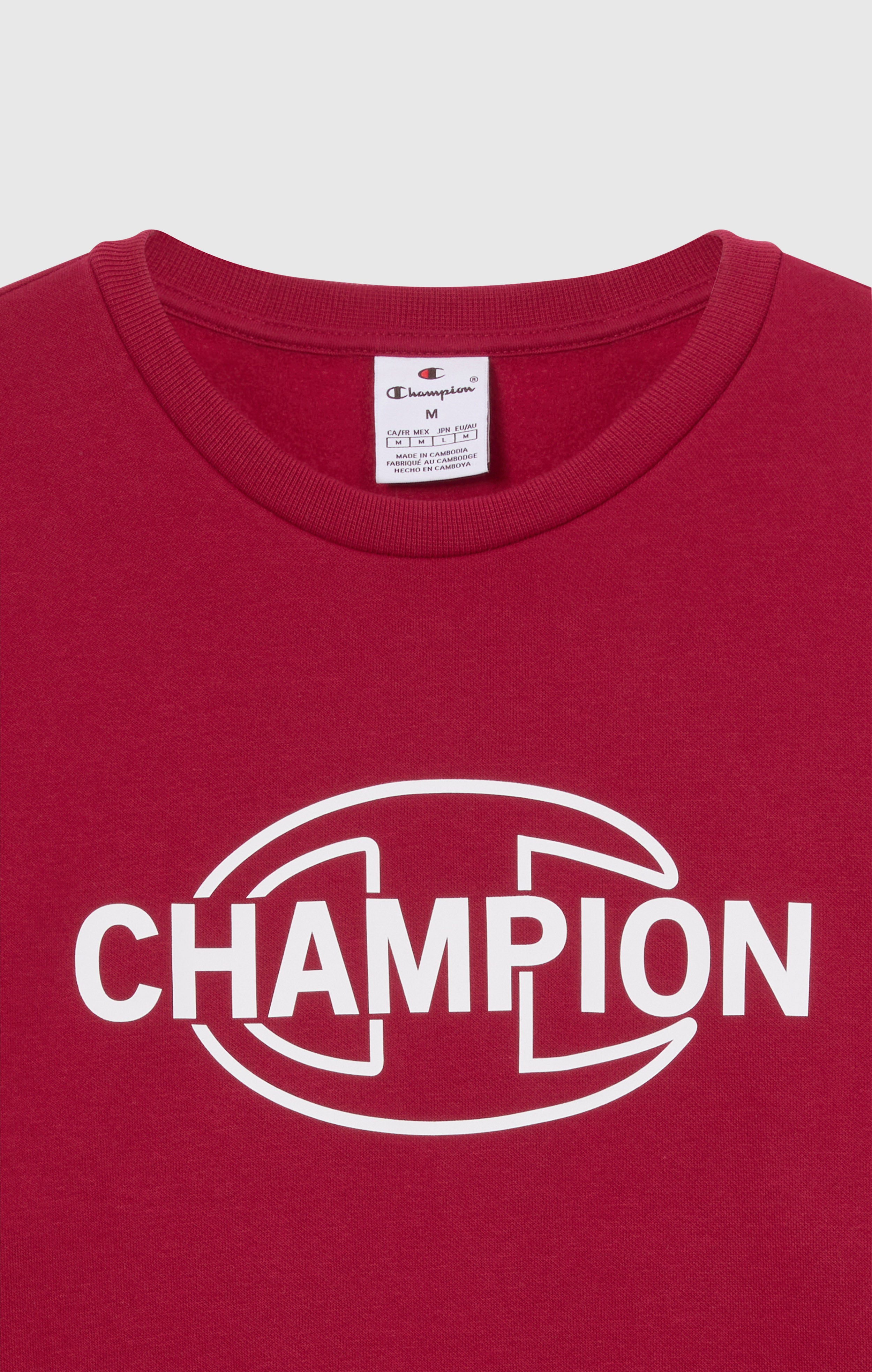 Men’s Fleece Crewneck Sweatshirt with Graphics