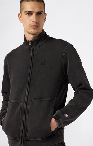 Ensemble Zippé Intégral pour Homme Icons Effet délavé avec intérieur gratté