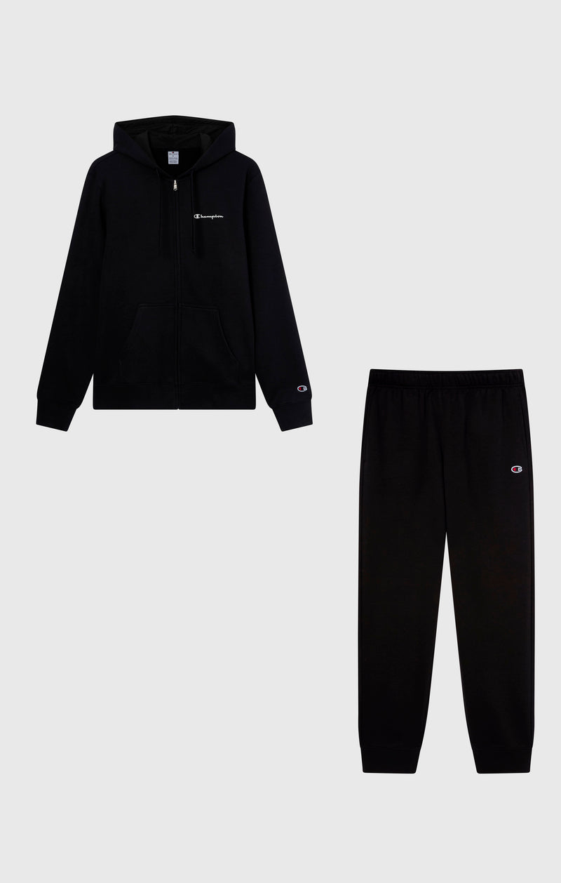 Conjunto con Capucha y Cremallera Completa para Hombre con interior afelpado
