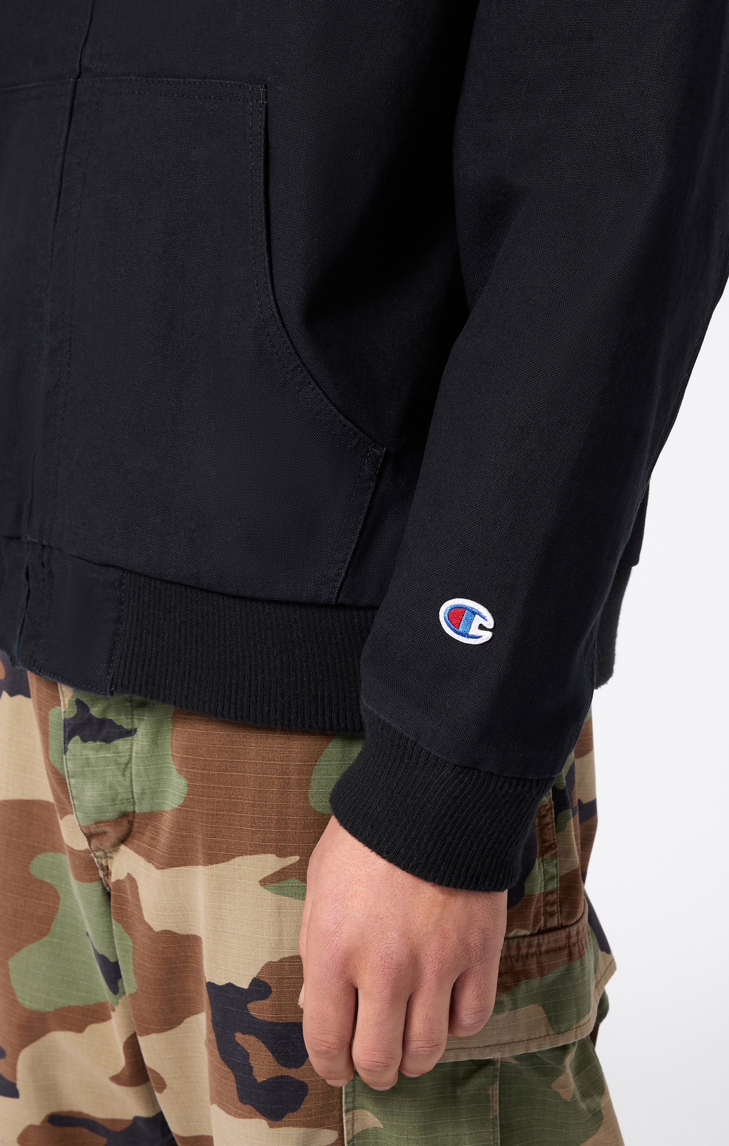 Herren Utility Jacke mit Kapuze