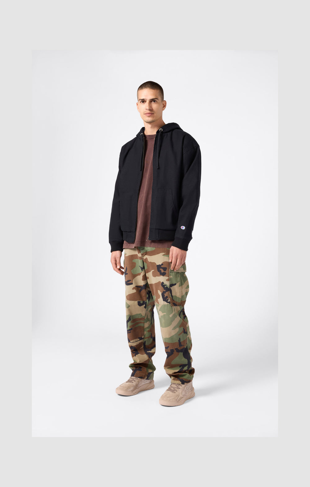 Veste Utility à Capuche Homme