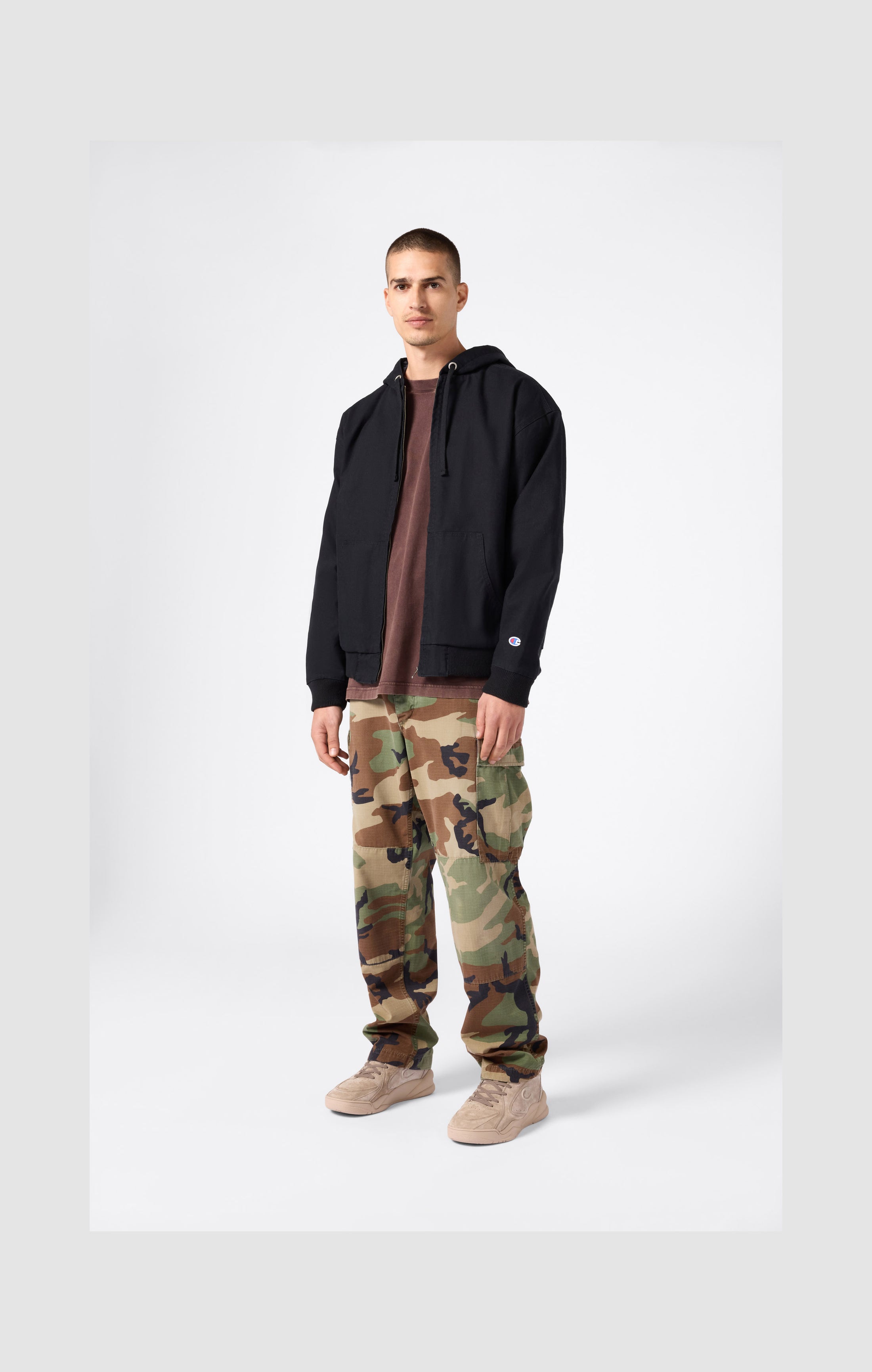 Veste Utility à Capuche Homme