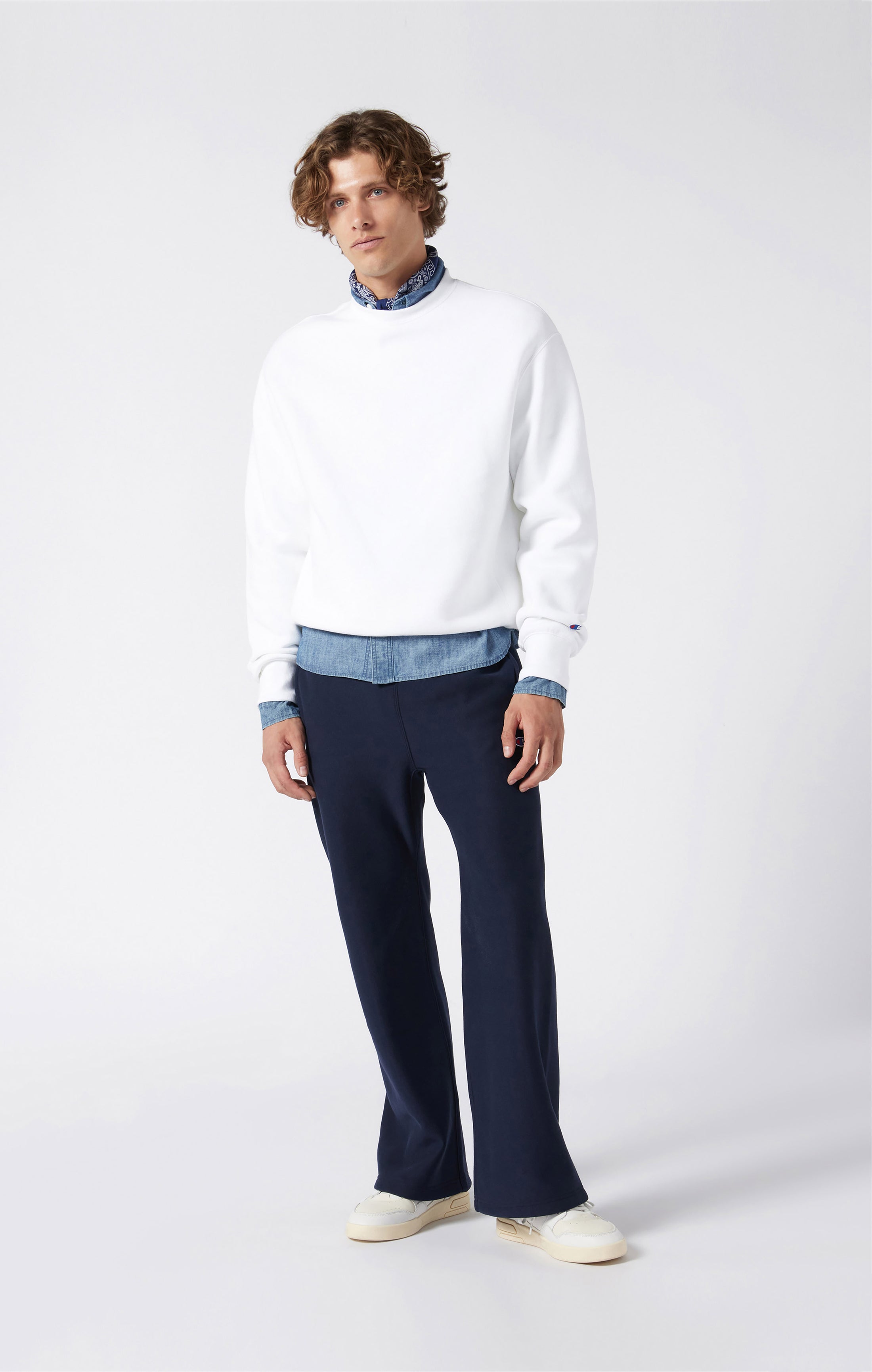 REVERSE WEAVE Men’s Straight Hem Pants