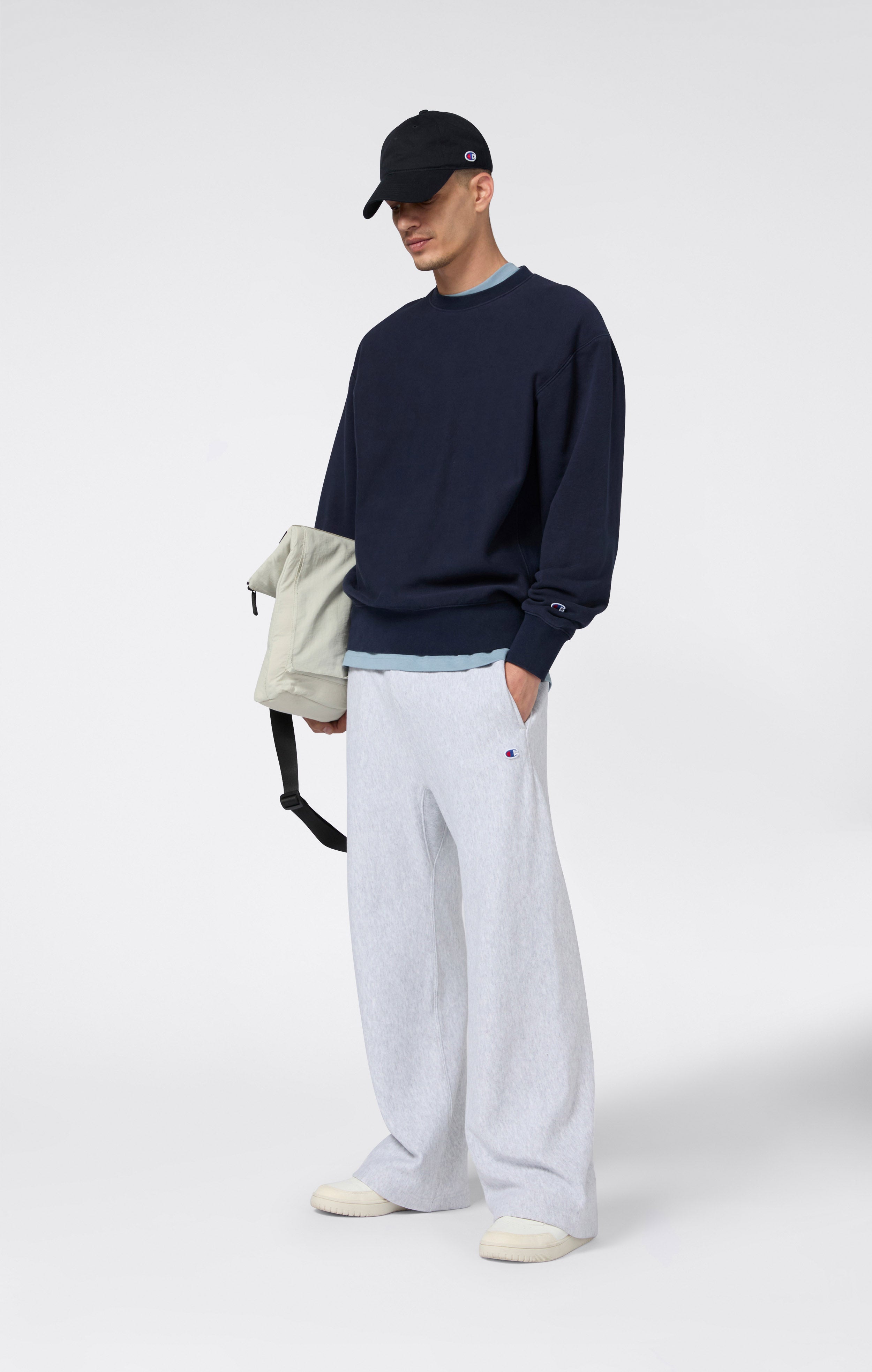 Men’s Lightweight Straight-Leg Jogger Pants Reverse Weave