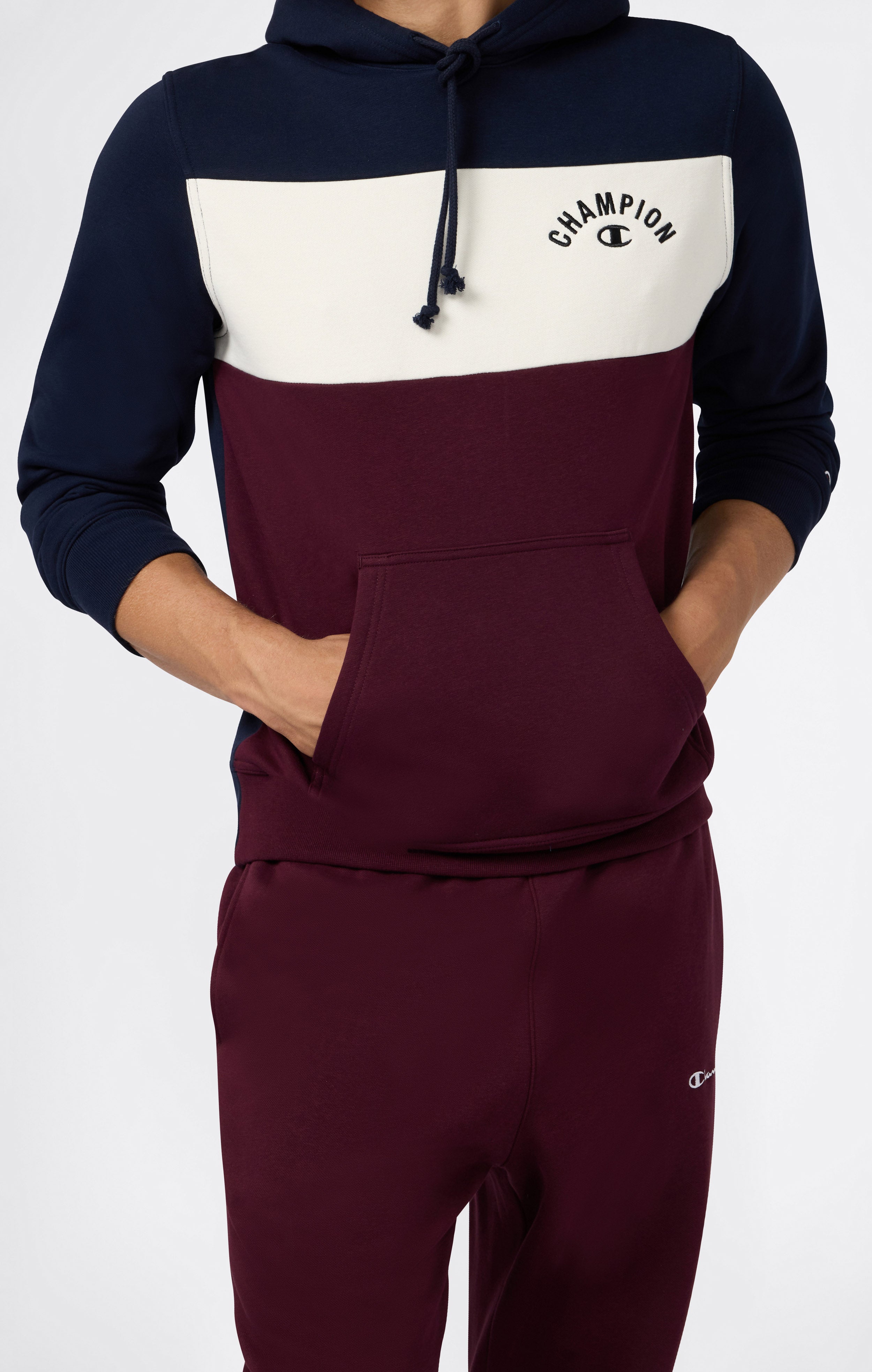 Kapuzen-Sweatshirt für Herren mit angerautem Innenmaterial Icons