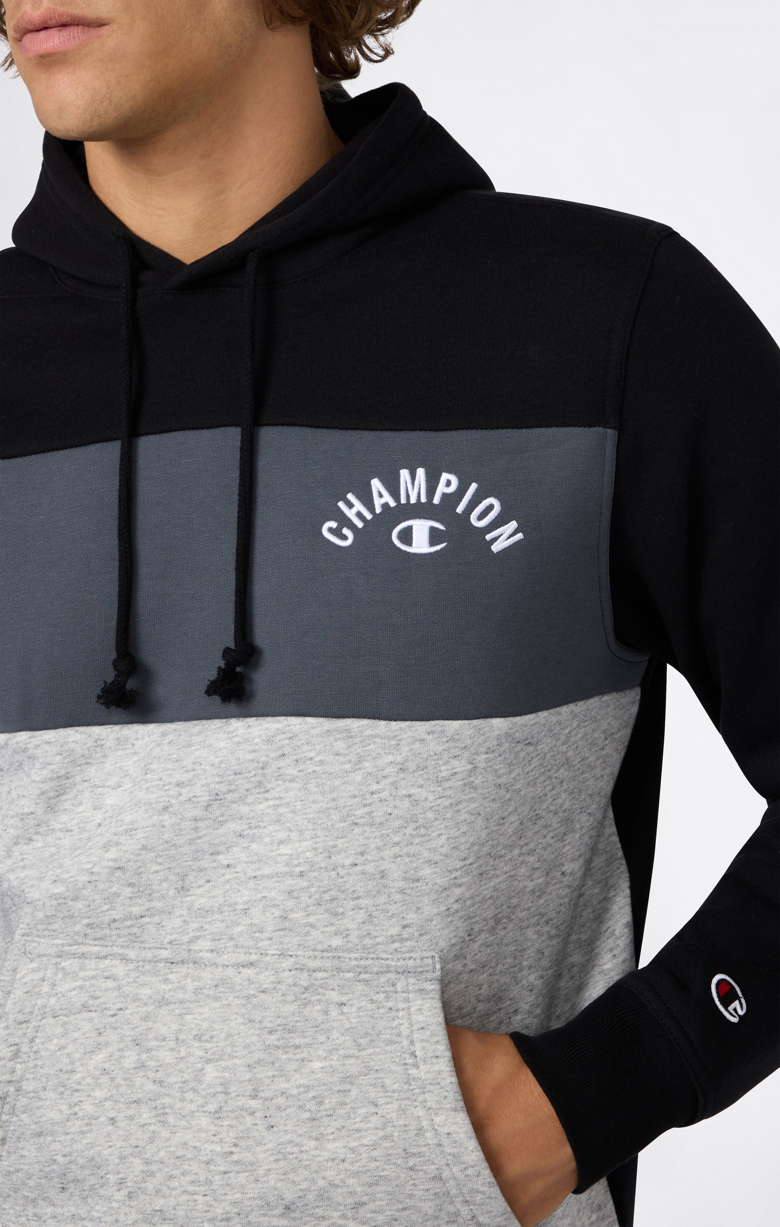 Kapuzen-Sweatshirt für Herren mit angerautem Innenmaterial Icons