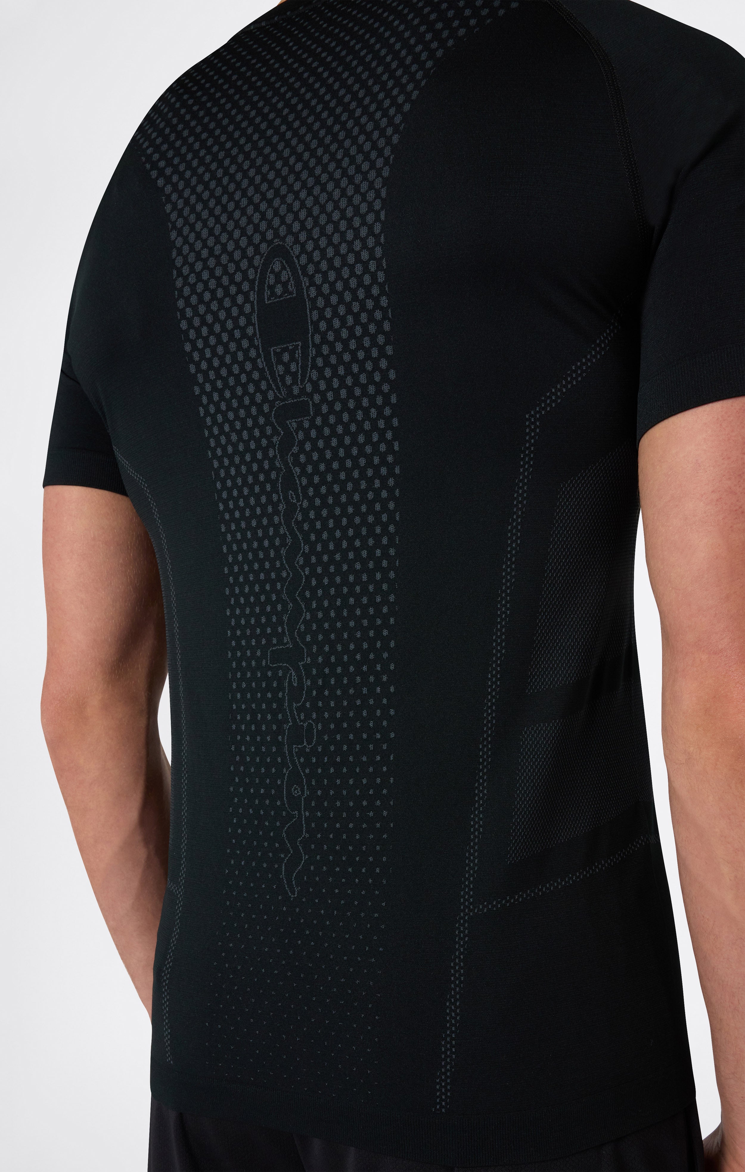 Men’s Breathable Back & Quick Dry Seamless T-Shirt