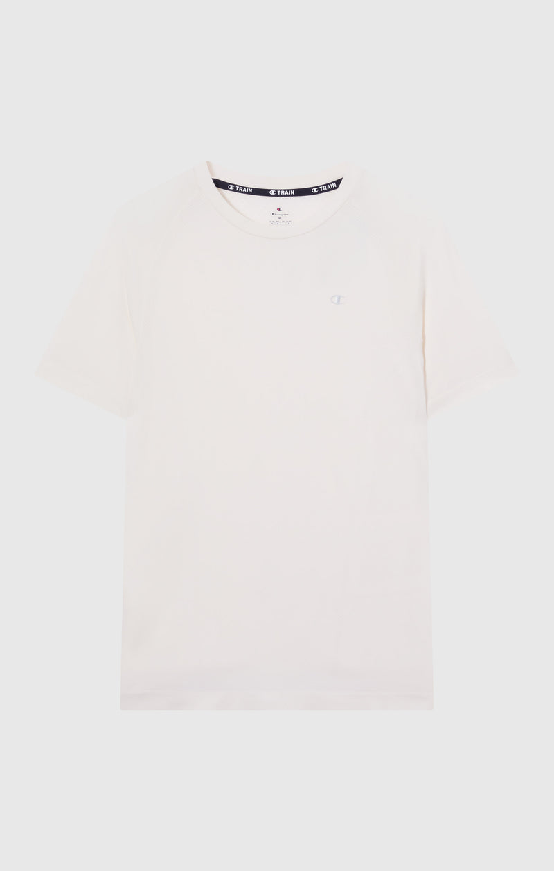 T-shirt Seamless pour homme avec panneau arrière respirant Quick Dry