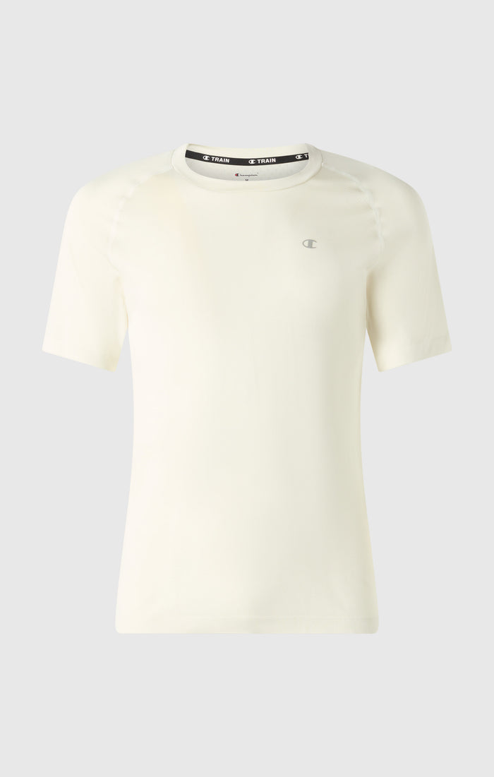 T-shirt Seamless pour homme avec panneau arrière respirant Quick Dry