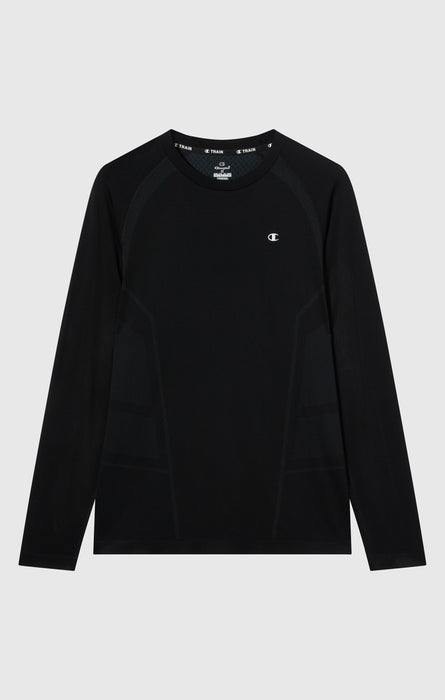 T-Shirt Seamless a Manica Lunga Da Uomo Quick Dry