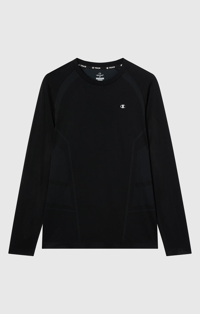 Men’s Seamless Quick Dry Long Sleeve T-Shirt