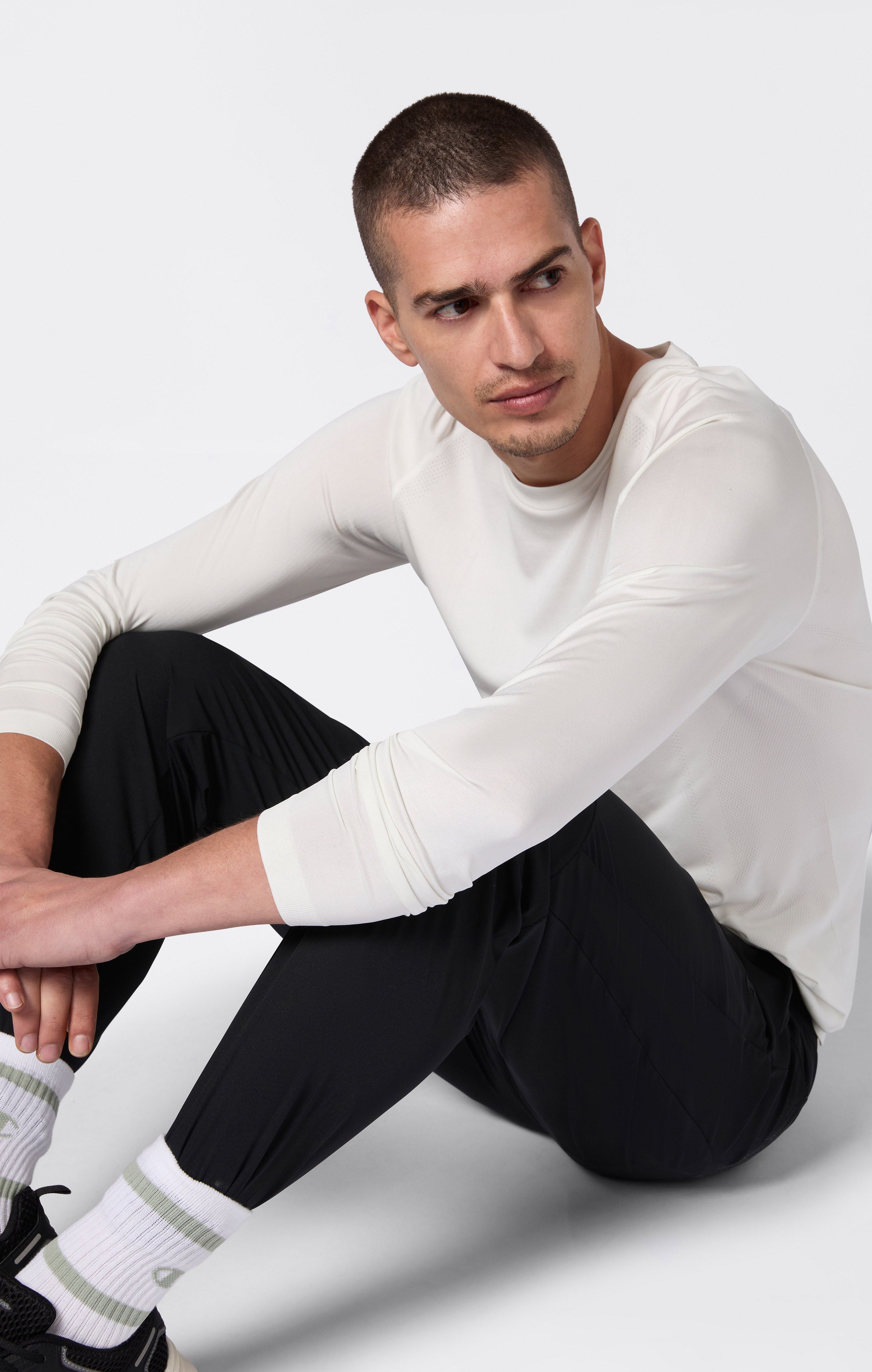 T-Shirt Homme Manches Longues Seamless Quick Dry