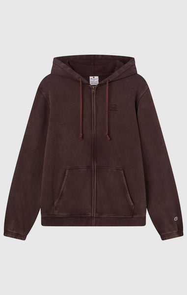 Men’s Washed Fleece Full Zip Hoodie Icons