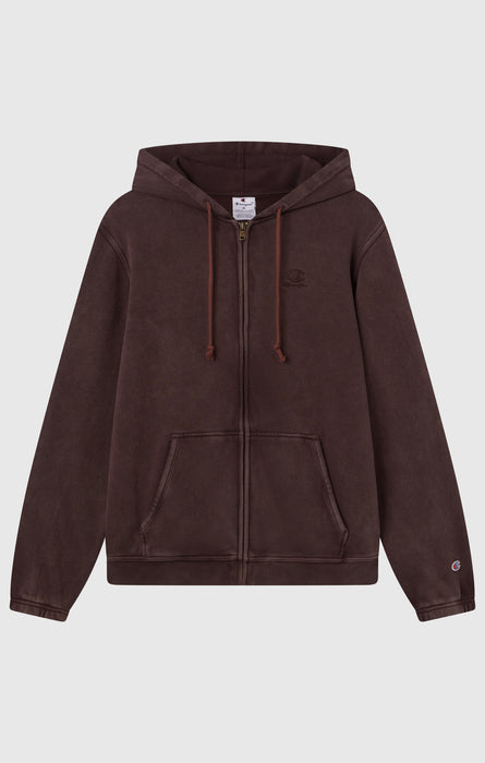 Men’s Washed Fleece Full Zip Hoodie Icons