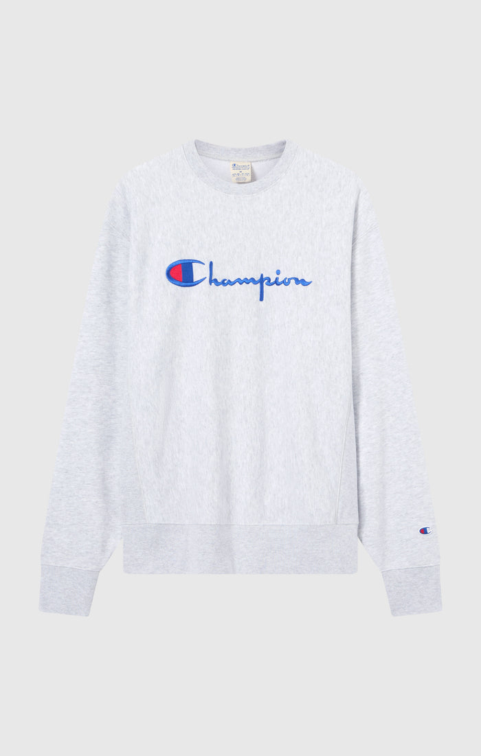 Leichtes Reverse Weave Rundhals-Sweatshirt Für Herren