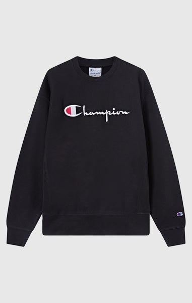 Felpa Girocollo Leggera Da Uomo Reverse Weave