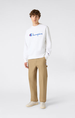 Sweat Col Rond pour Homme Reverse Weave