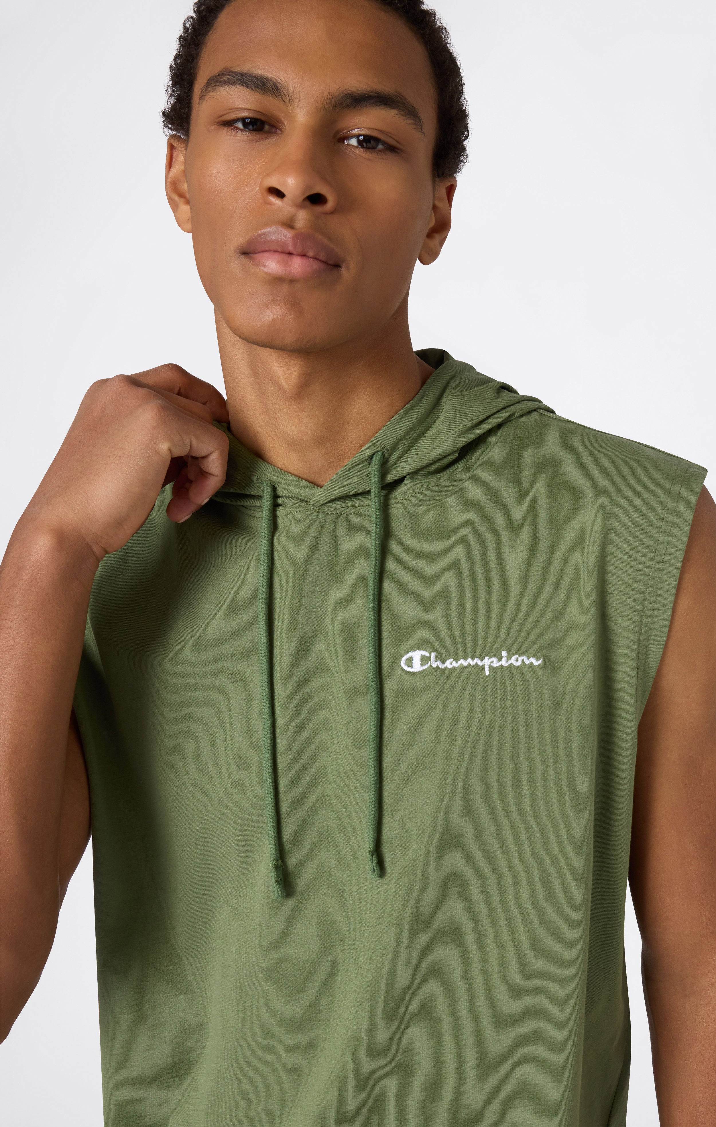 Camiseta sin Mangas con Capucha para Hombre Icons