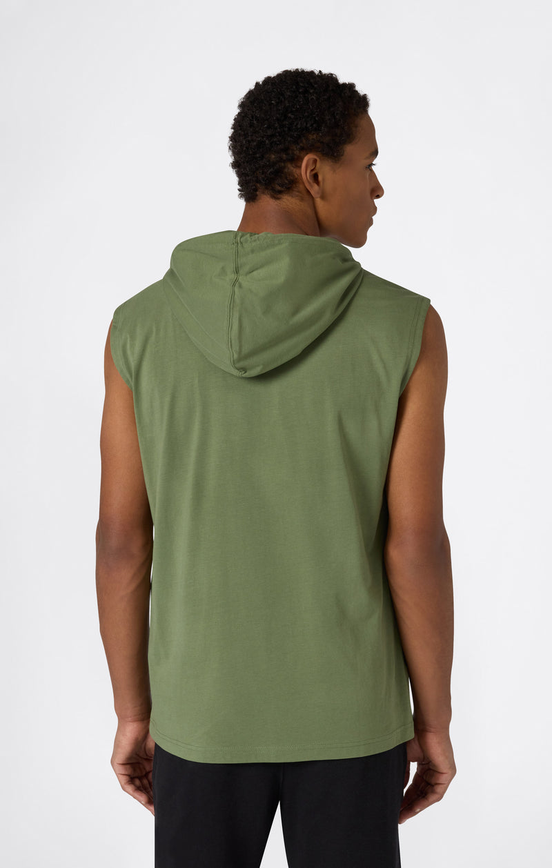 Camiseta sin Mangas con Capucha para Hombre Icons
