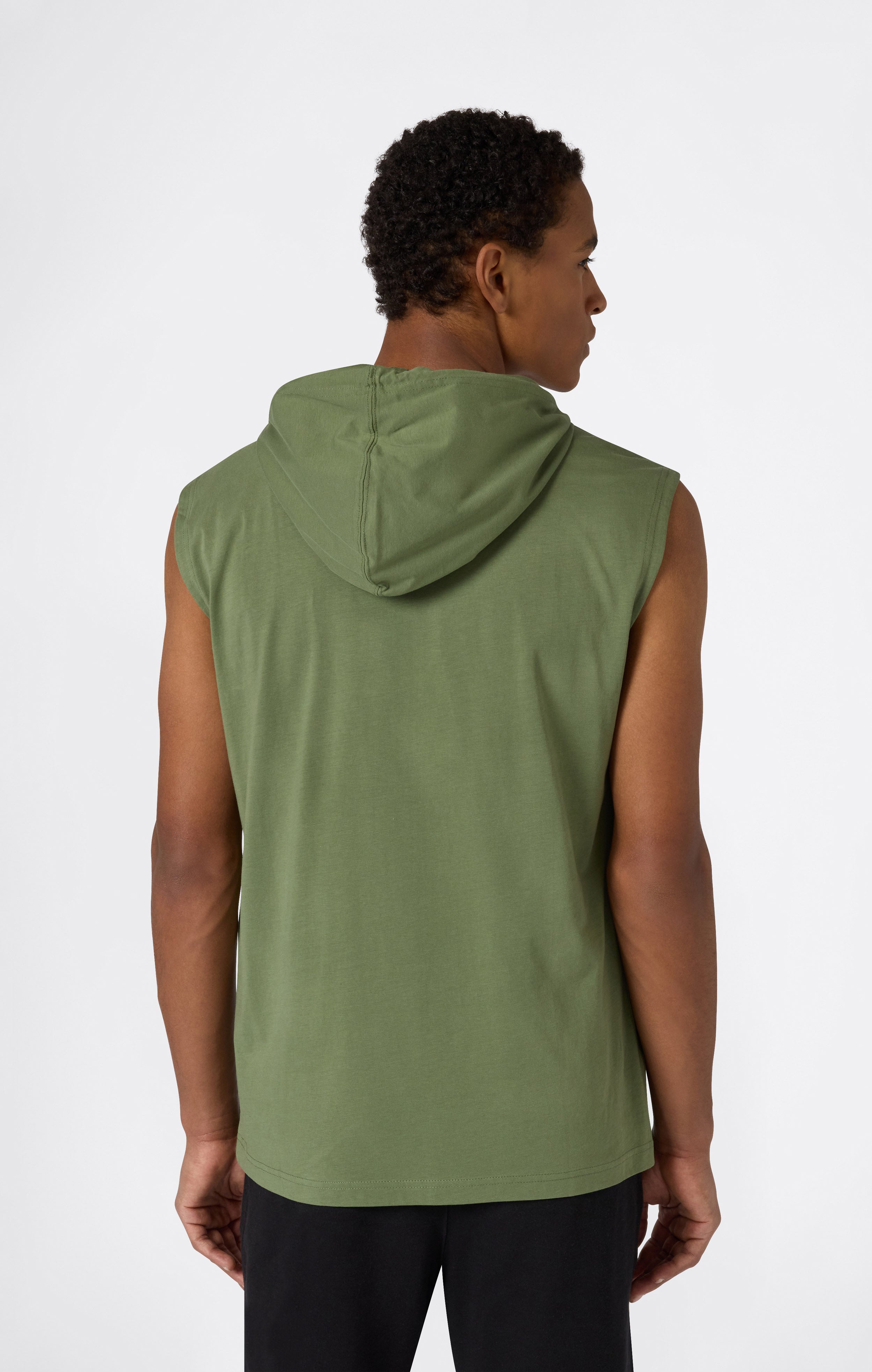 Camiseta sin Mangas con Capucha para Hombre Icons