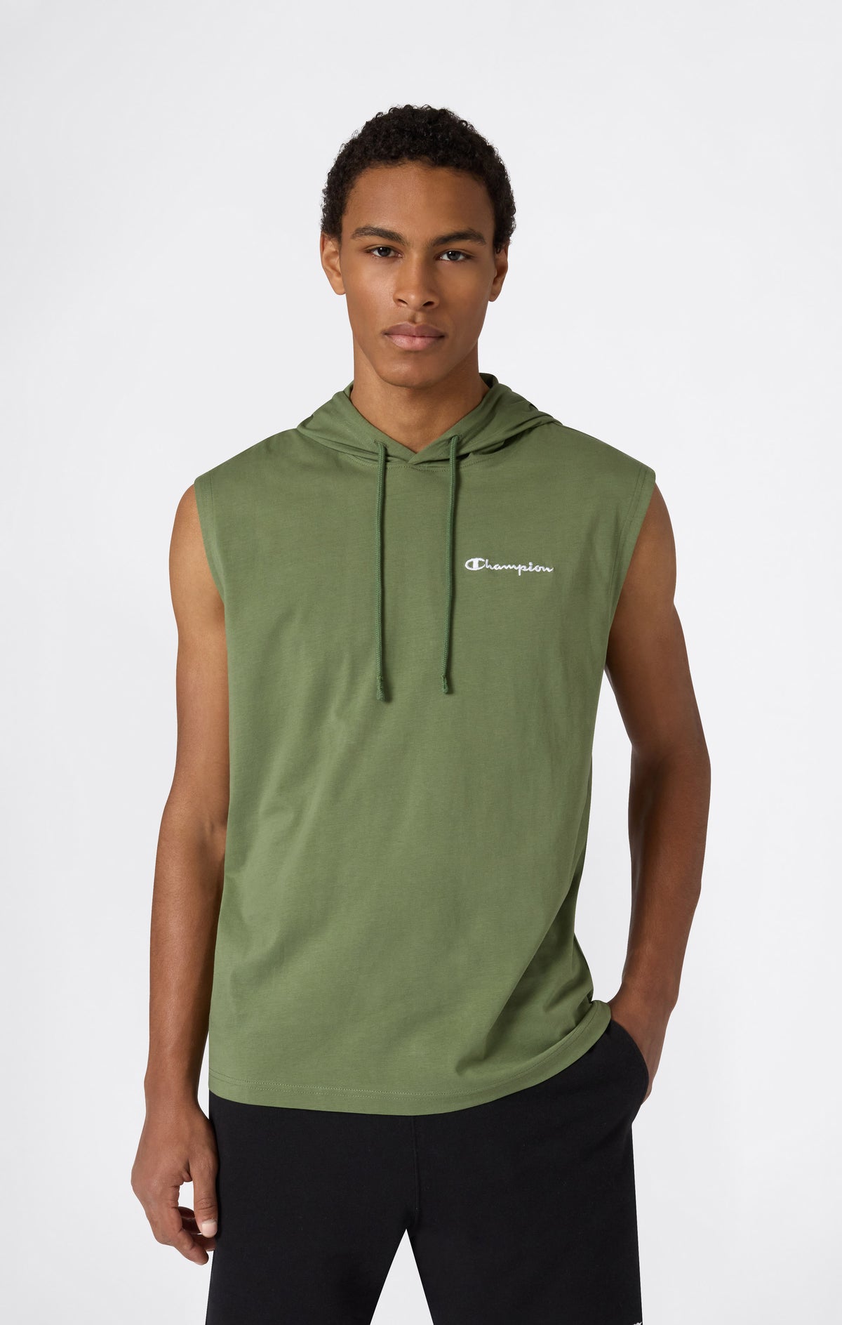 Camiseta sin Mangas con Capucha para Hombre Icons