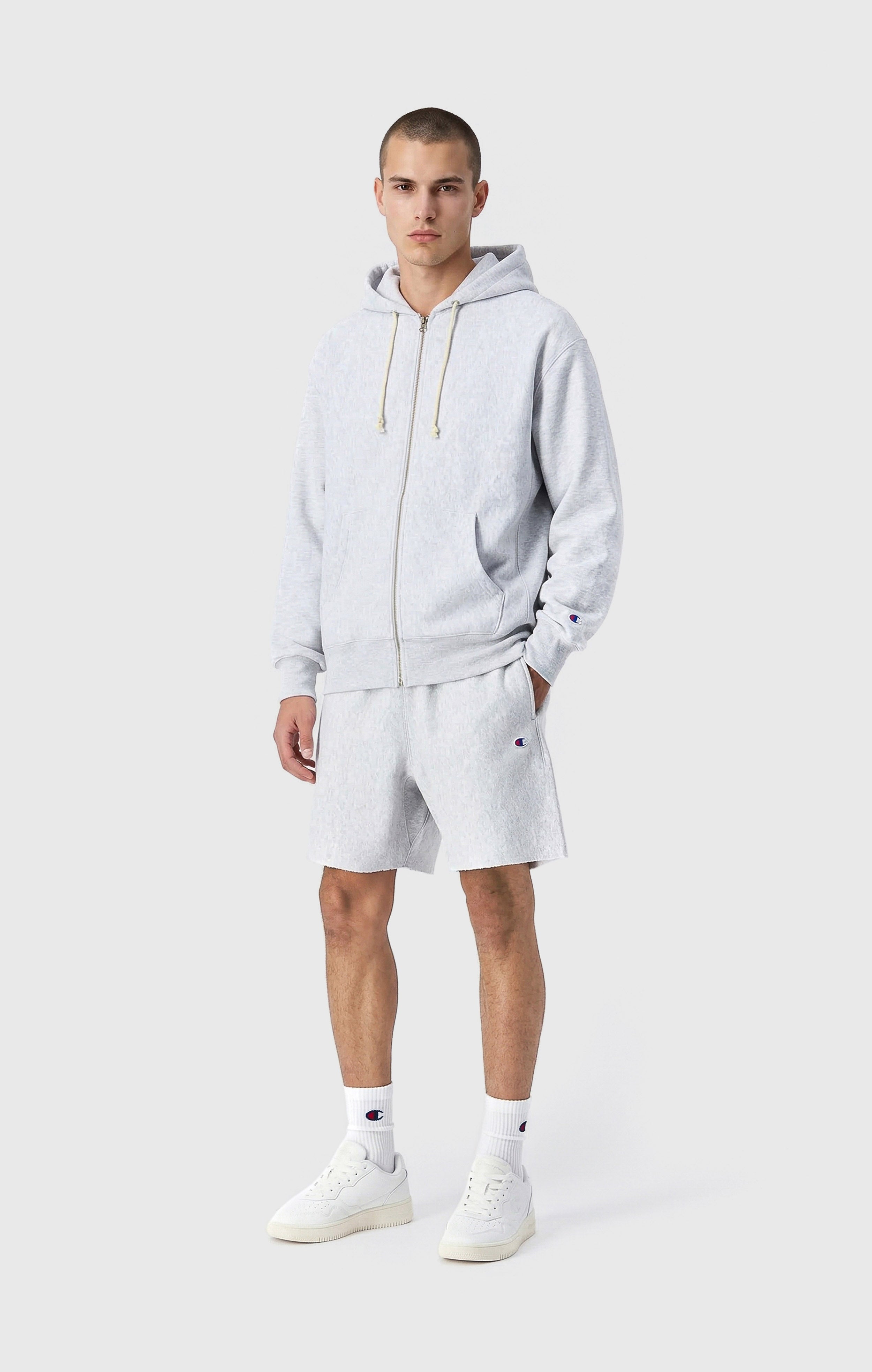 Men’s Full Zip Hoodie Sweatshirt Reverse Weave