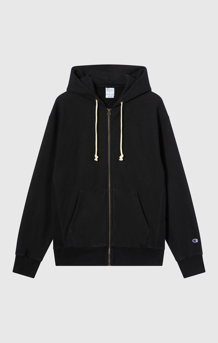 Felpa con Cappuccio Full Zip da Uomo REVERSE WEAVE
