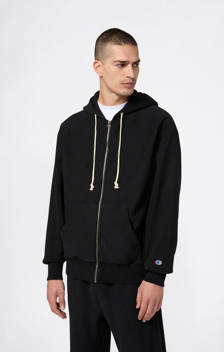 Men’s Full Zip Hoodie Sweatshirt Reverse Weave