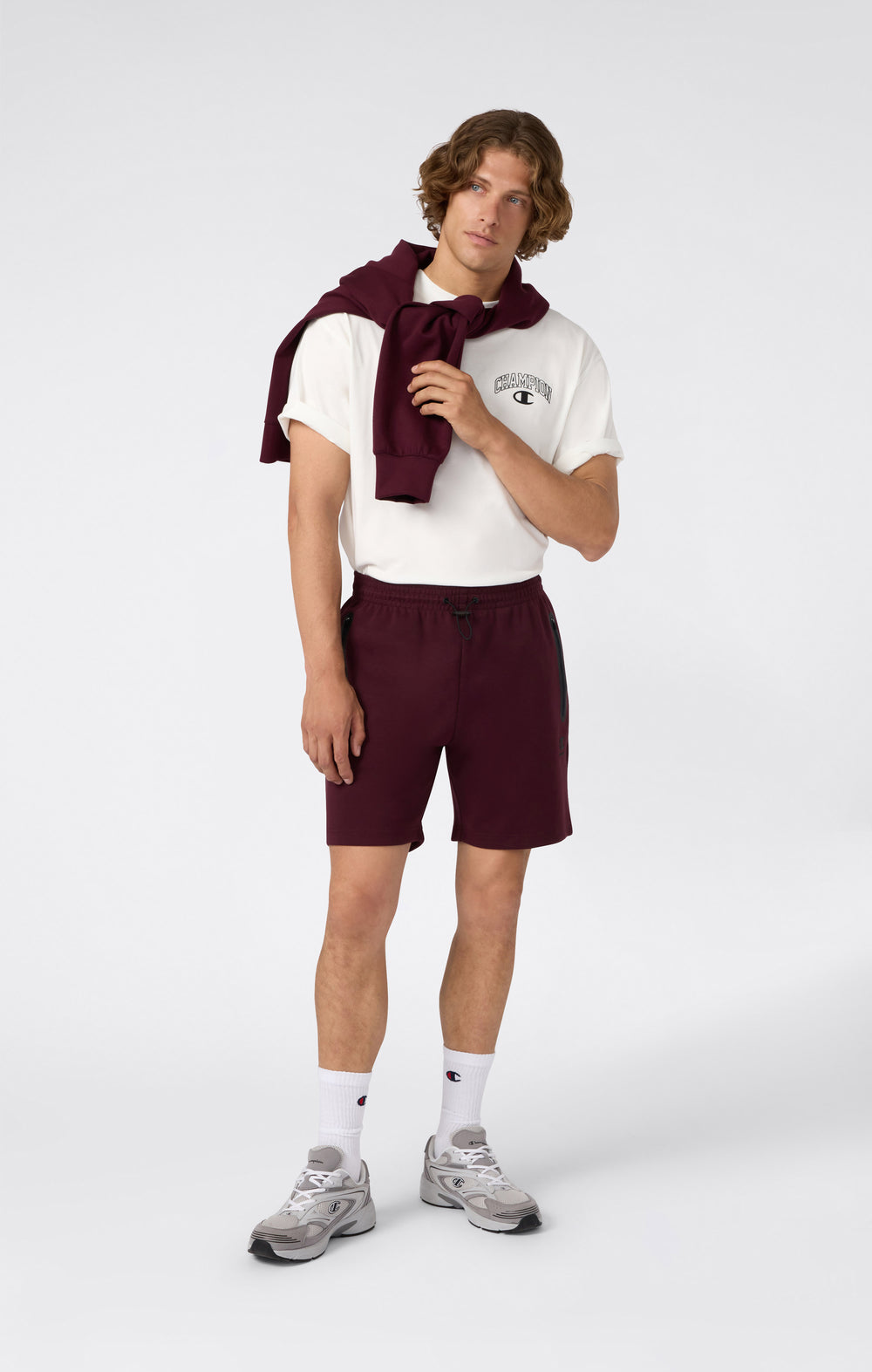Herren Stretch-Shorts Mit Verschweißten Taschen C-Tech