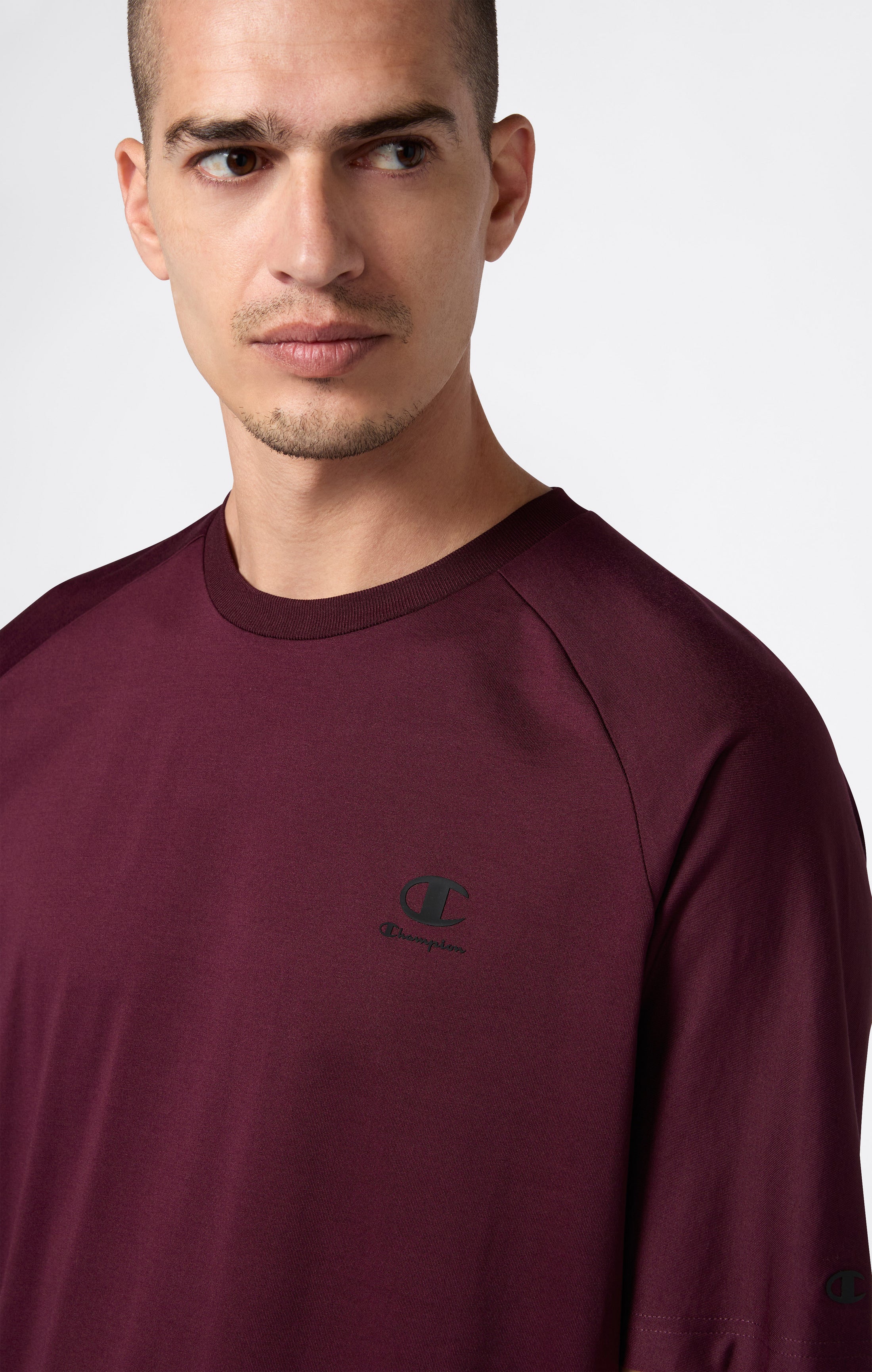 T-Shirt Da Uomo In Jersey Stretch C-Tech