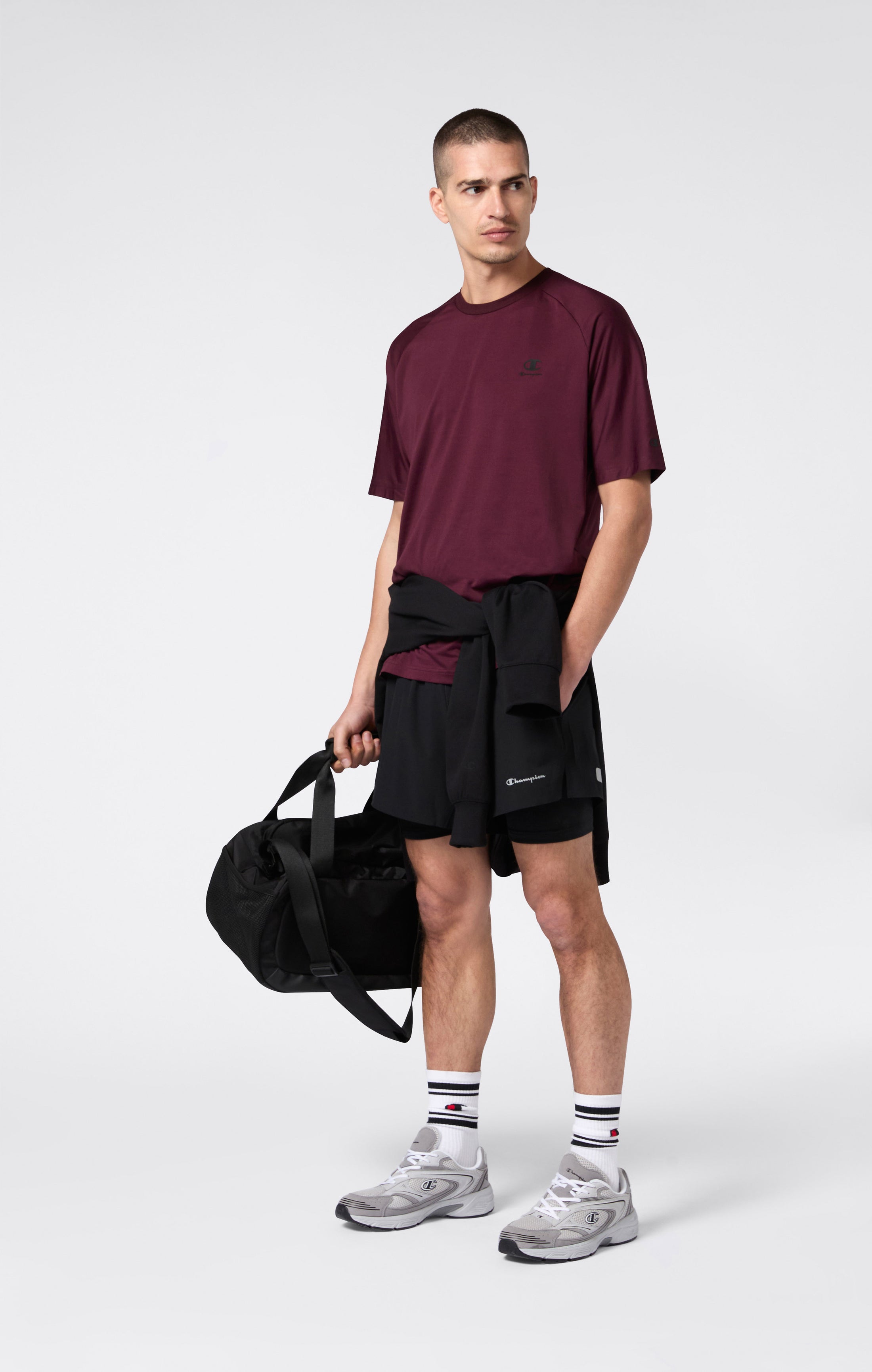 T-Shirt Da Uomo In Jersey Stretch C-Tech