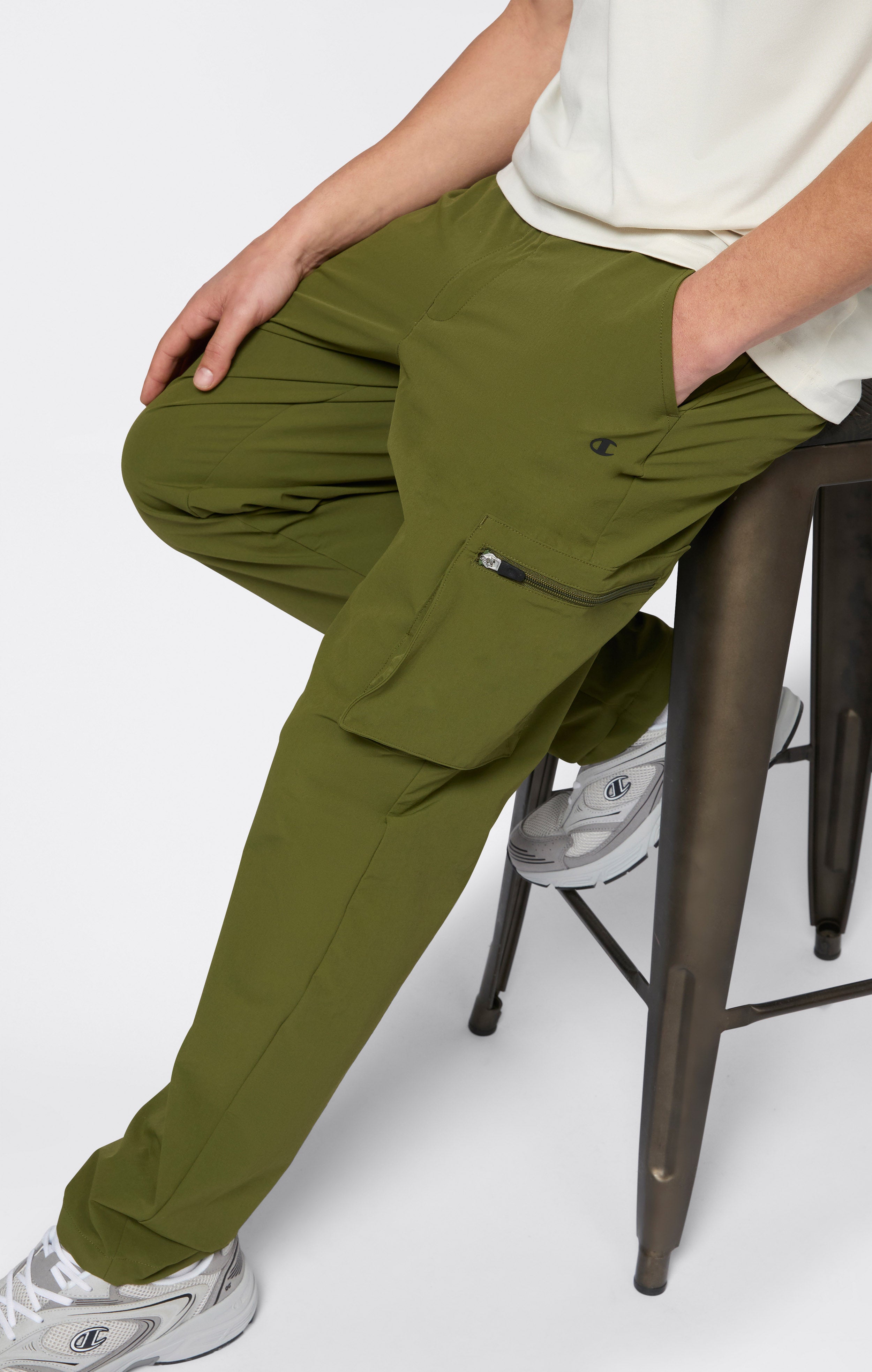 Pantalones Cargo Hombre En Nylon Stretch C-Tech