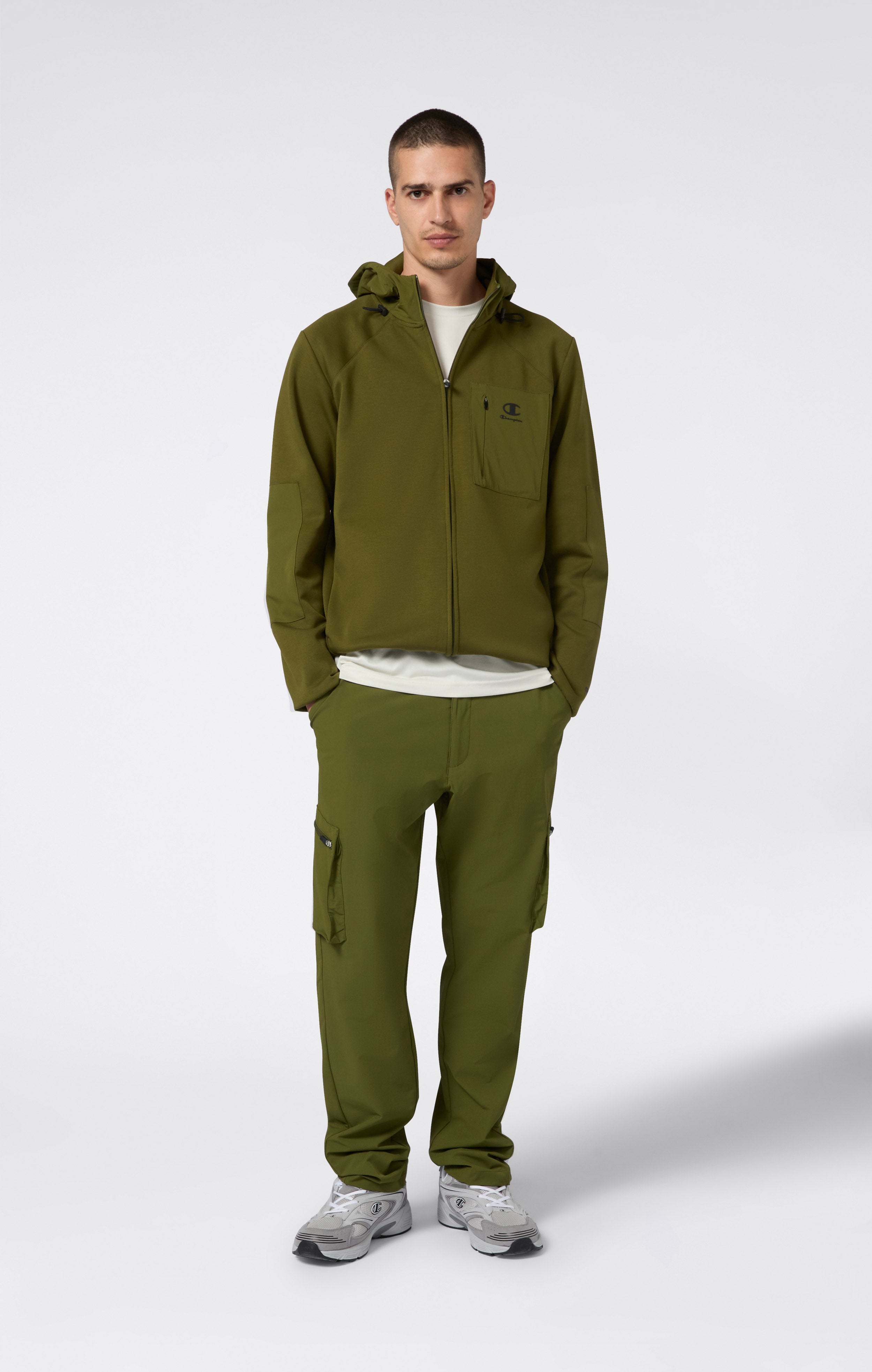 Pantalones Cargo Hombre En Nylon Stretch C-Tech