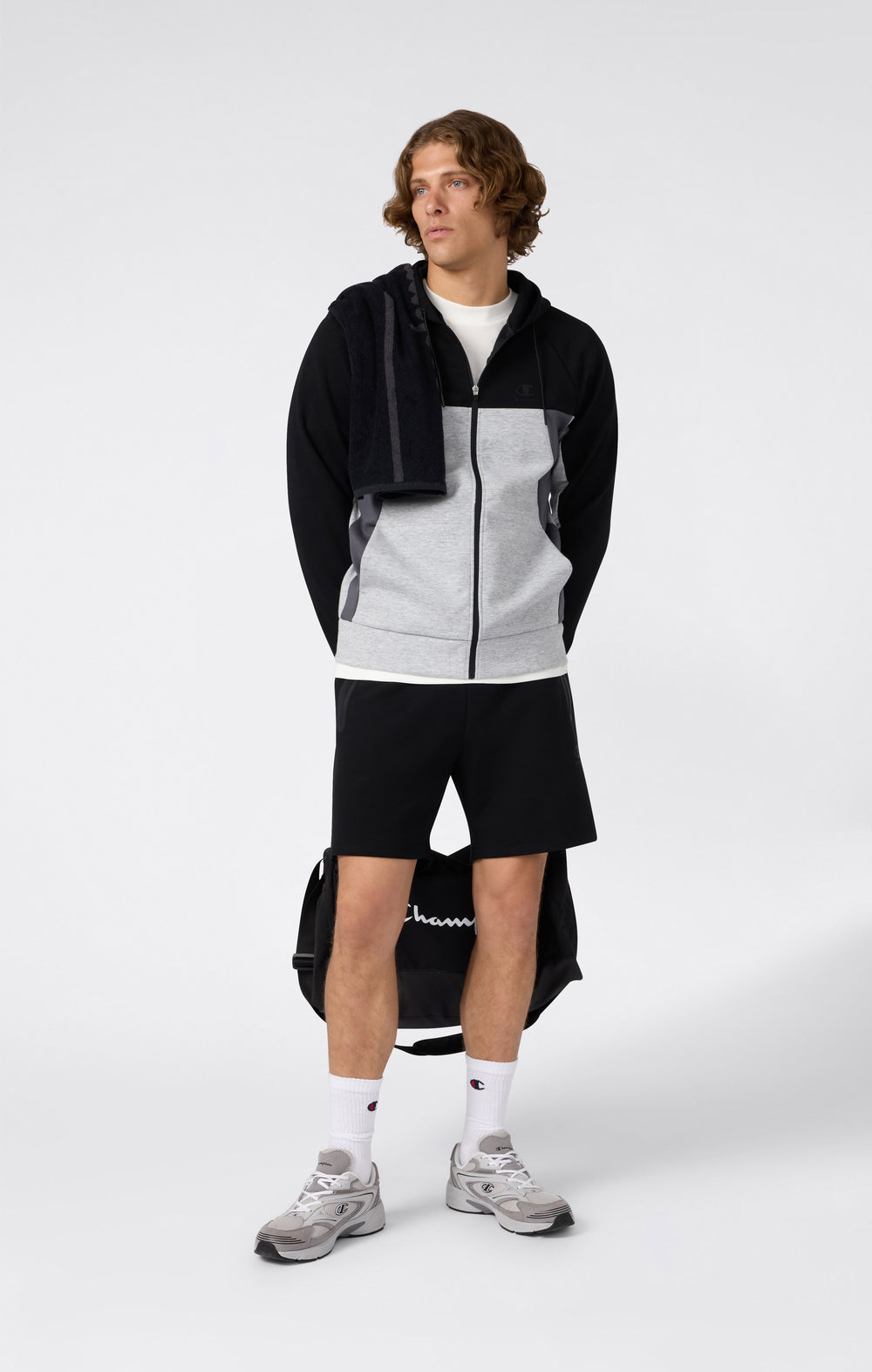 Men’s Full Zip Hooded Sweatshirt C-Tech