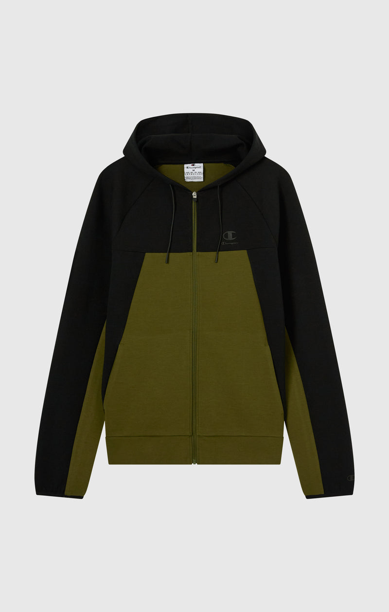 Herren Kapuzenjacke Mit Reißverschluss C-Tech