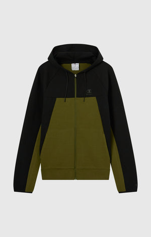 Herren Kapuzenjacke Mit Reißverschluss C-Tech