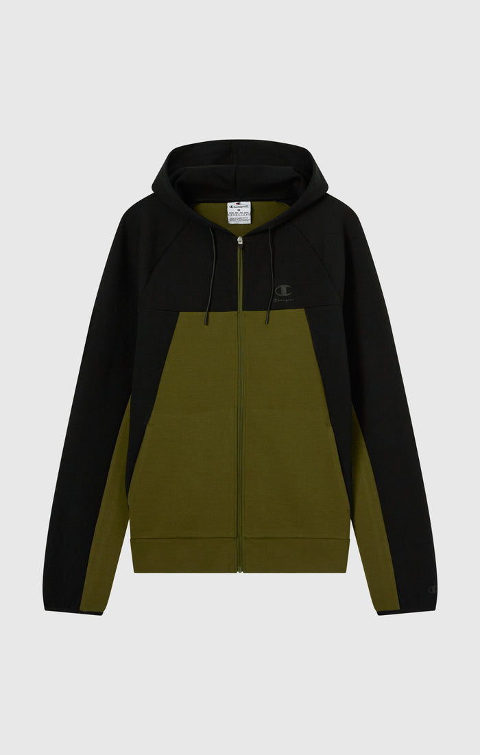 Herren Kapuzenjacke Mit Reißverschluss C-Tech