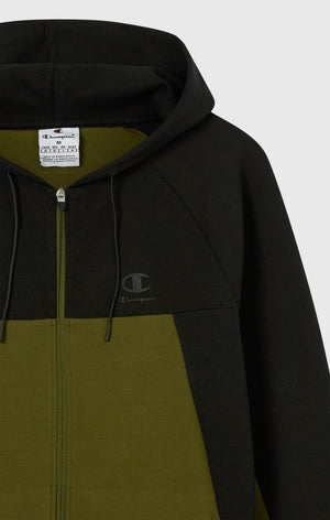 Sudadera Con Capucha Y Cremallera Hombre C-Tech