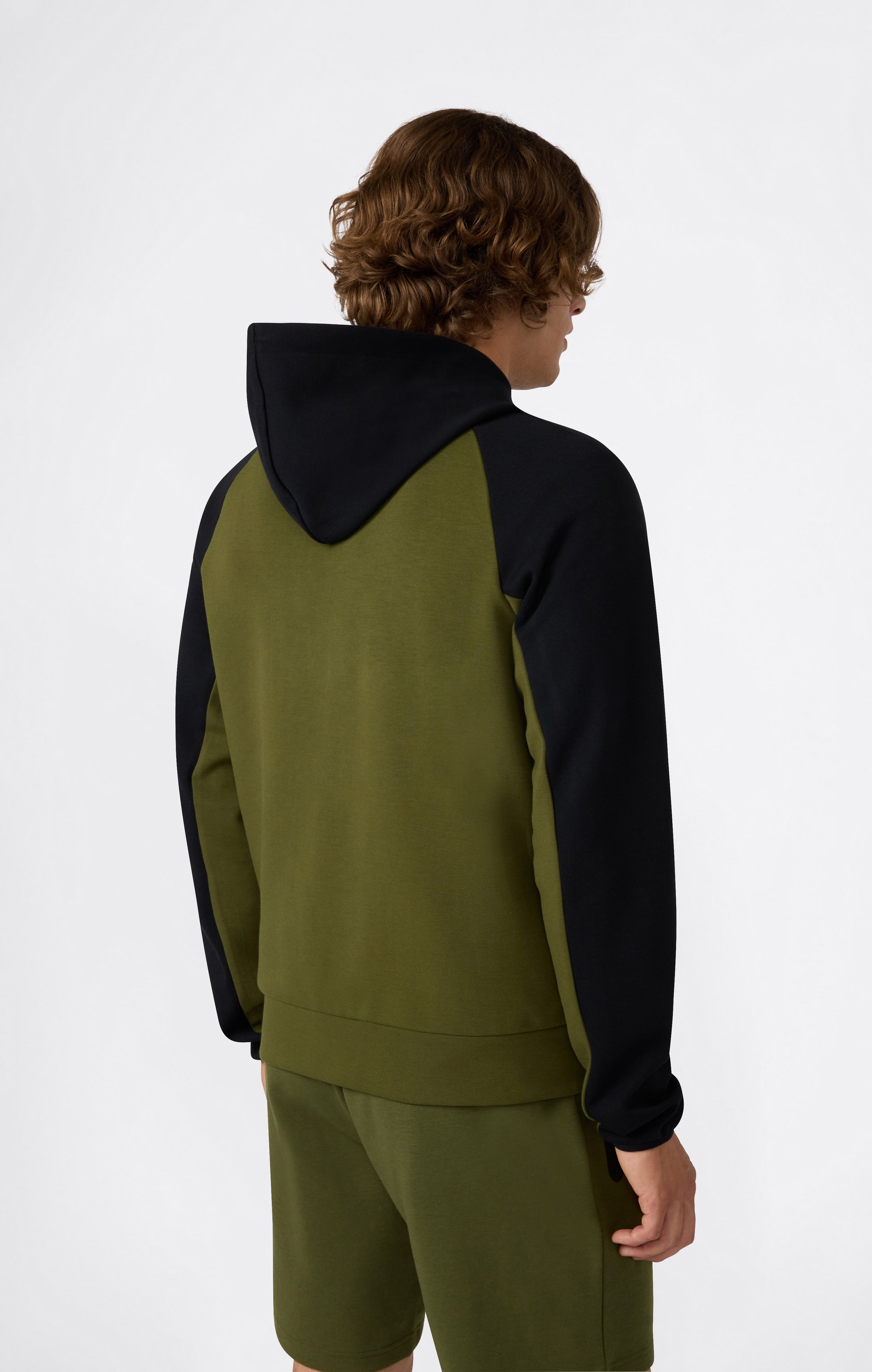 Herren Kapuzenjacke Mit Reißverschluss C-Tech