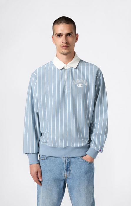 Polo Rayé pour Homme Street Varsity