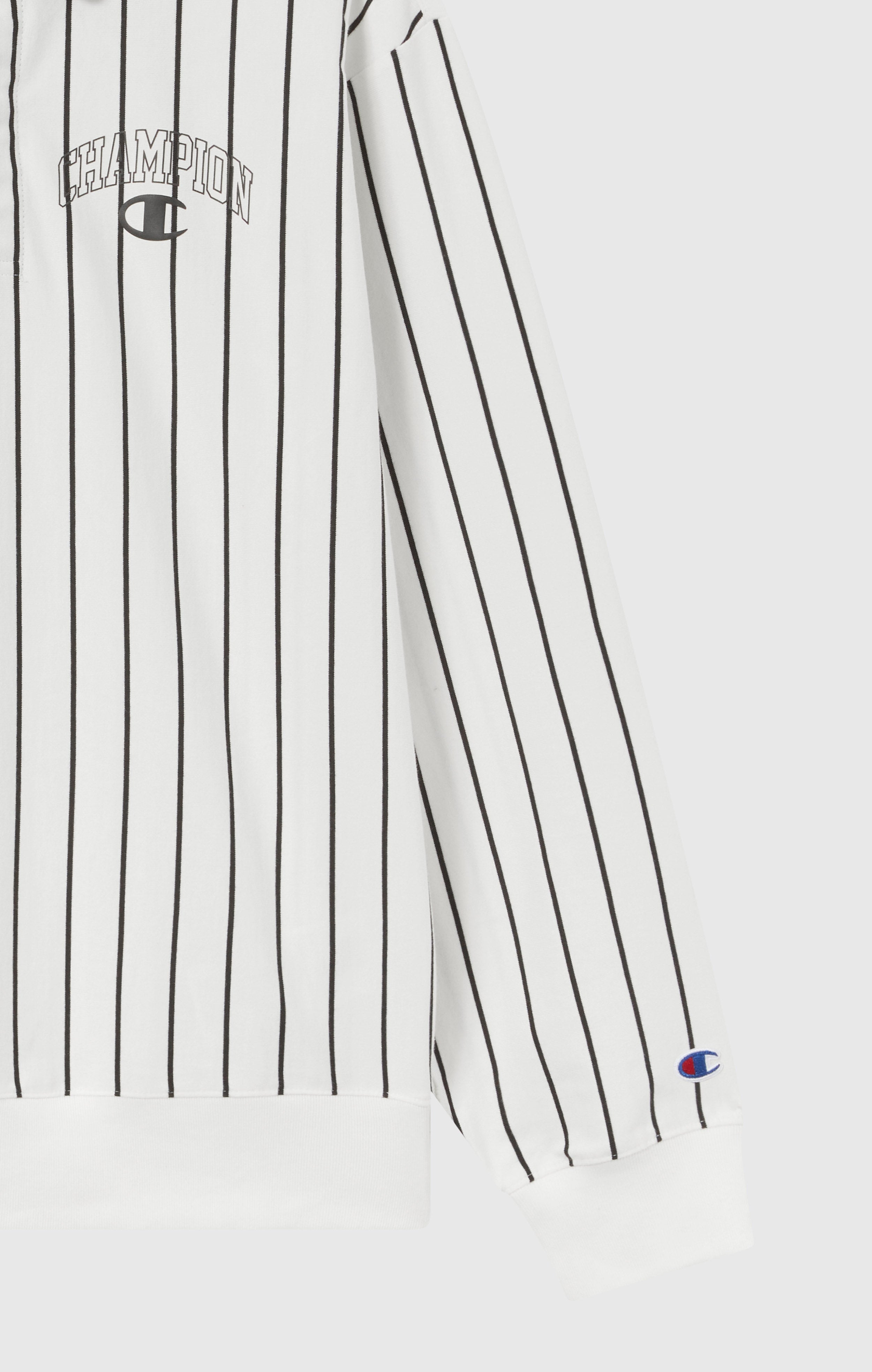 Men’s Striped Polo Street Varsity