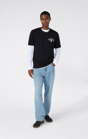 Men’s Crewneck T-Shirt Street Varsity