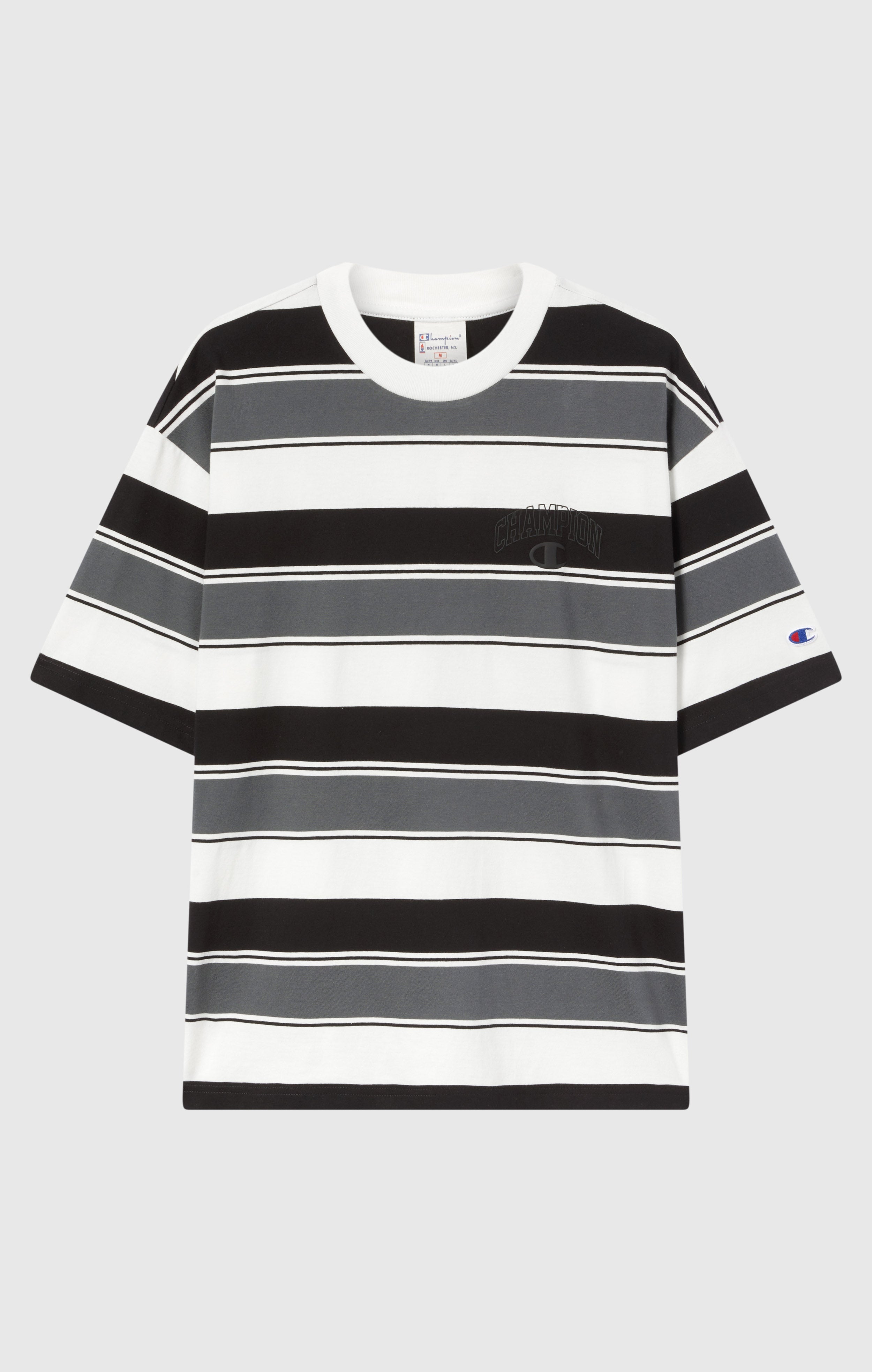 Gestreiftes T-Shirt mit Rundhalsausschnitt für Herren Street Varsity