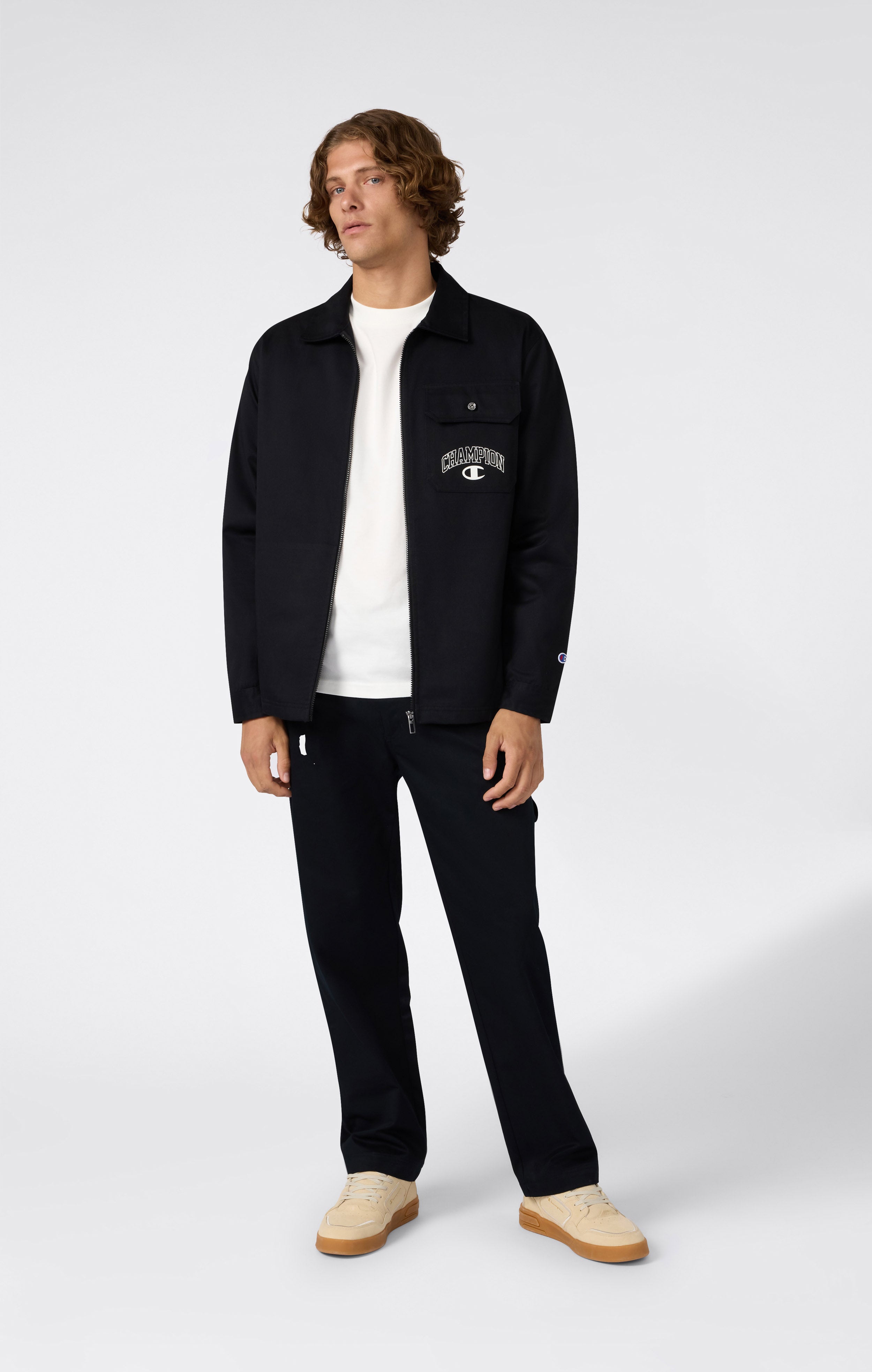 Gewebte Jacke für Herren Street Varsity