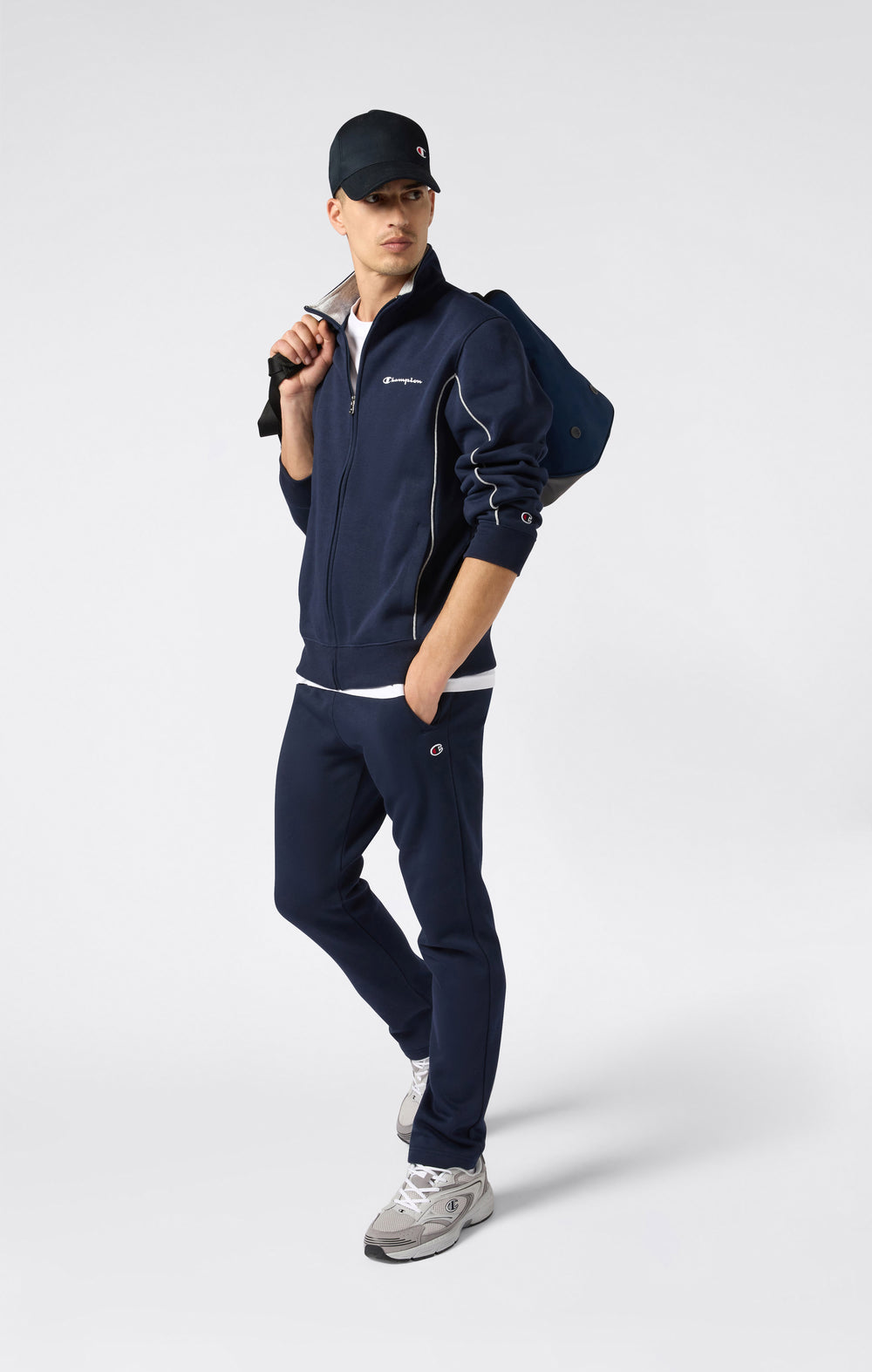 Ensemble Zippé Intégral pour Homme avec intérieur gratté Small Script