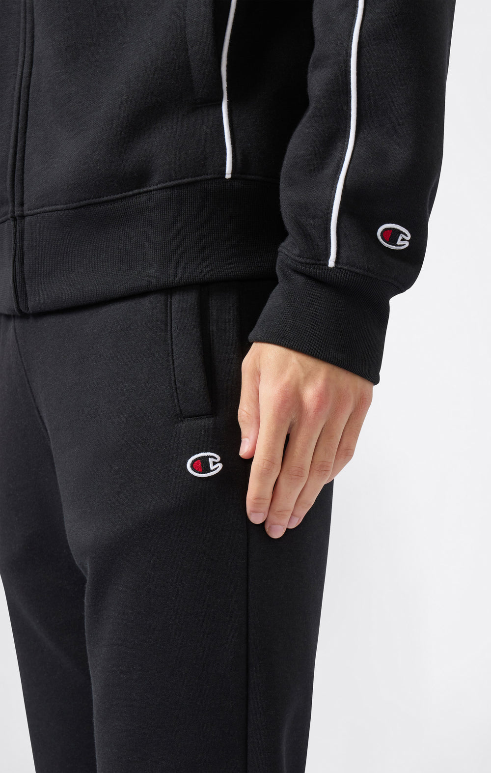 Ensemble Zippé Intégral pour Homme avec intérieur gratté Small Script